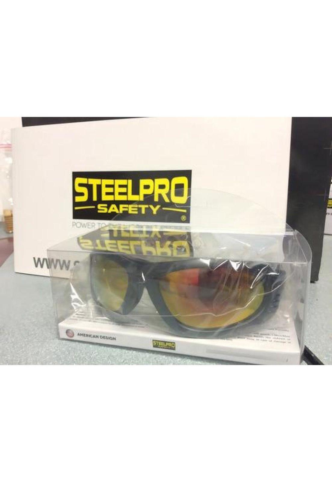 Lente Steelpro Turbine Gt Gris Marco Negro Revo Rojo-3