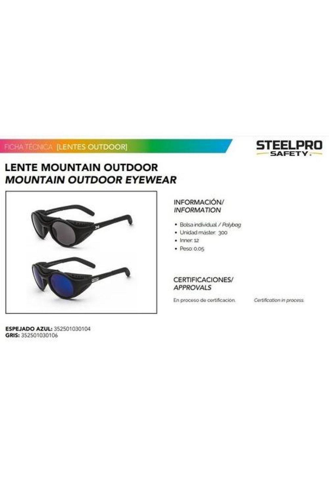 Lente Seguridad Steelpro Mountain Af-3