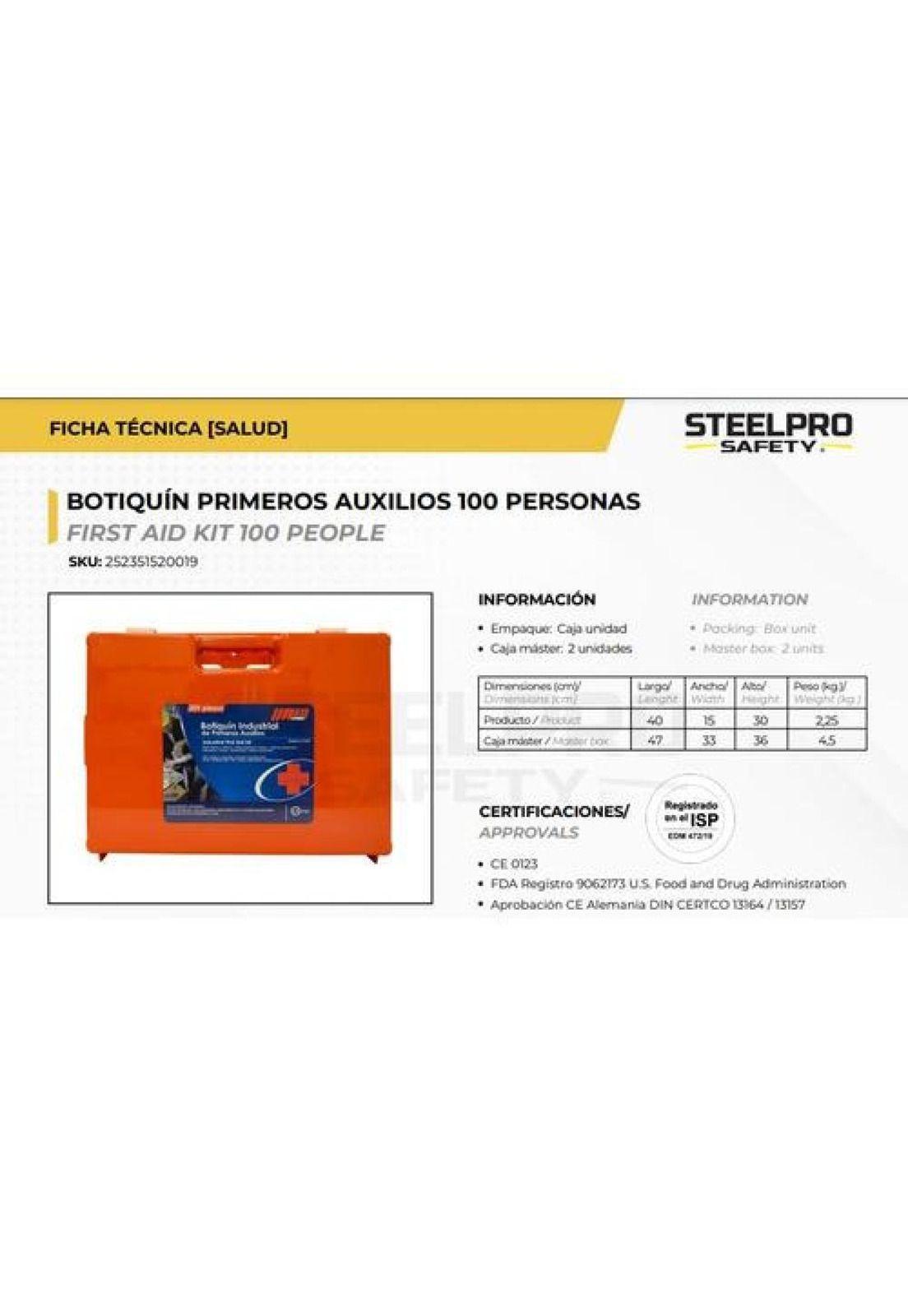 Botiquin Primeros Auxilios 100 Personas-2