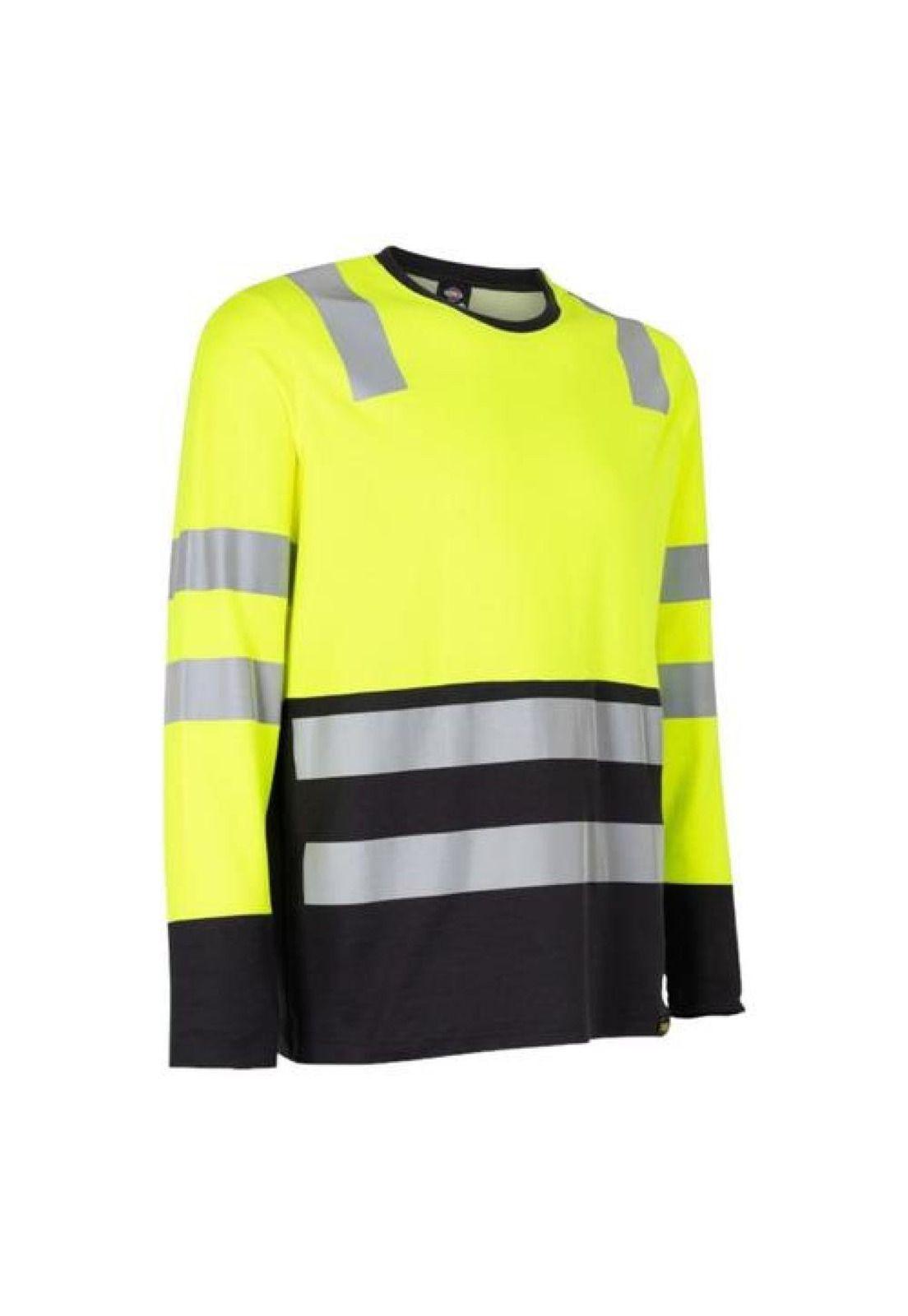 Polera Polo Alta Visibilidad Bi Color M/l Hombre-1
