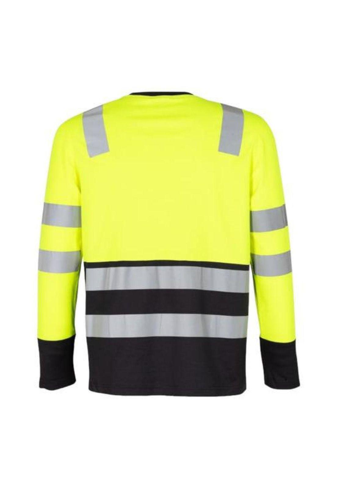 Polera Polo Alta Visibilidad Bi Color M/l Hombre-3