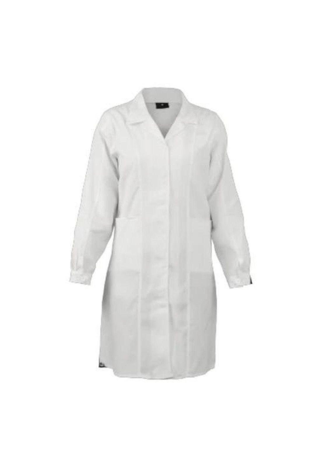 Delantal Maritex Mujer Poplin Blanco-2