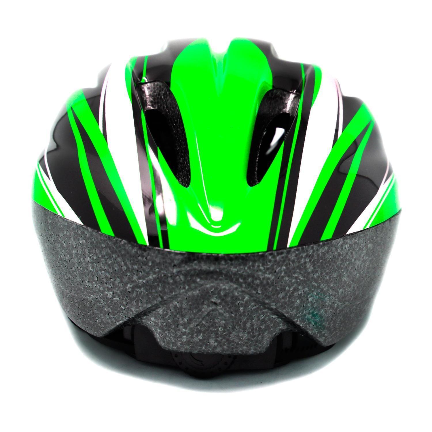 Casco Radical Mountain MTB V10 Negro Verde S 55-56cm-2