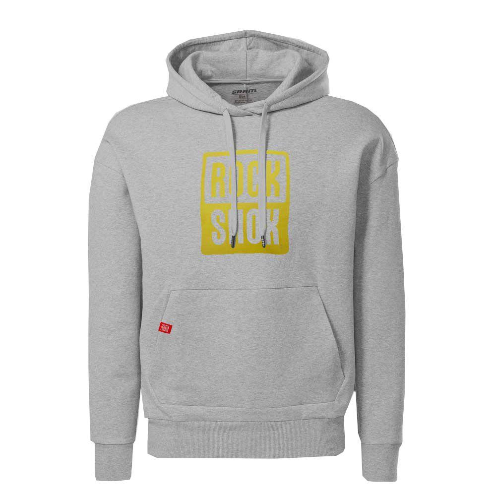 Poleron RockShox Hoodie Deportivo Mono Pill Gris-0