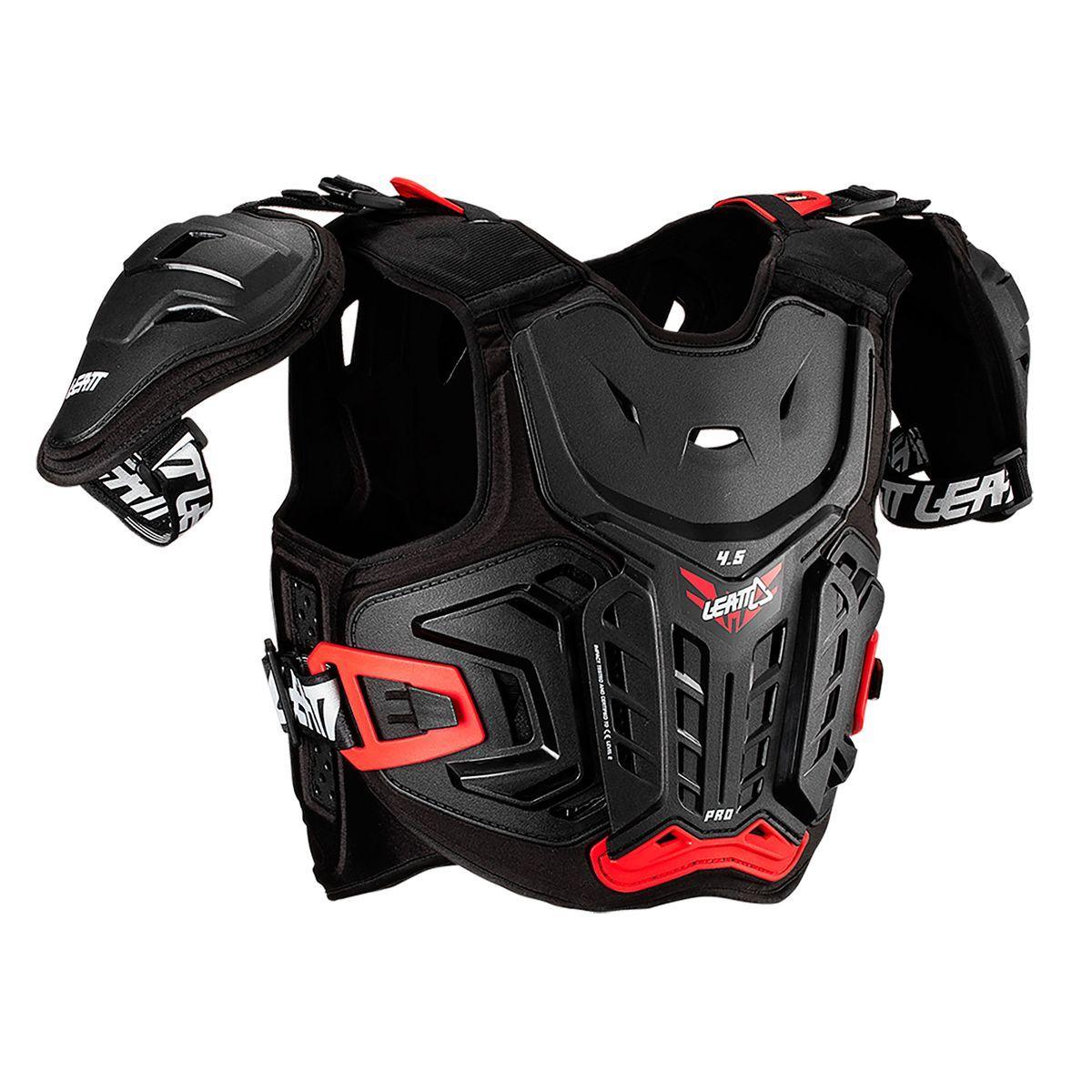 Protector de Pecho Leatt Niño 4.5 Pro Blk/Red L/XL 147-159cm-0