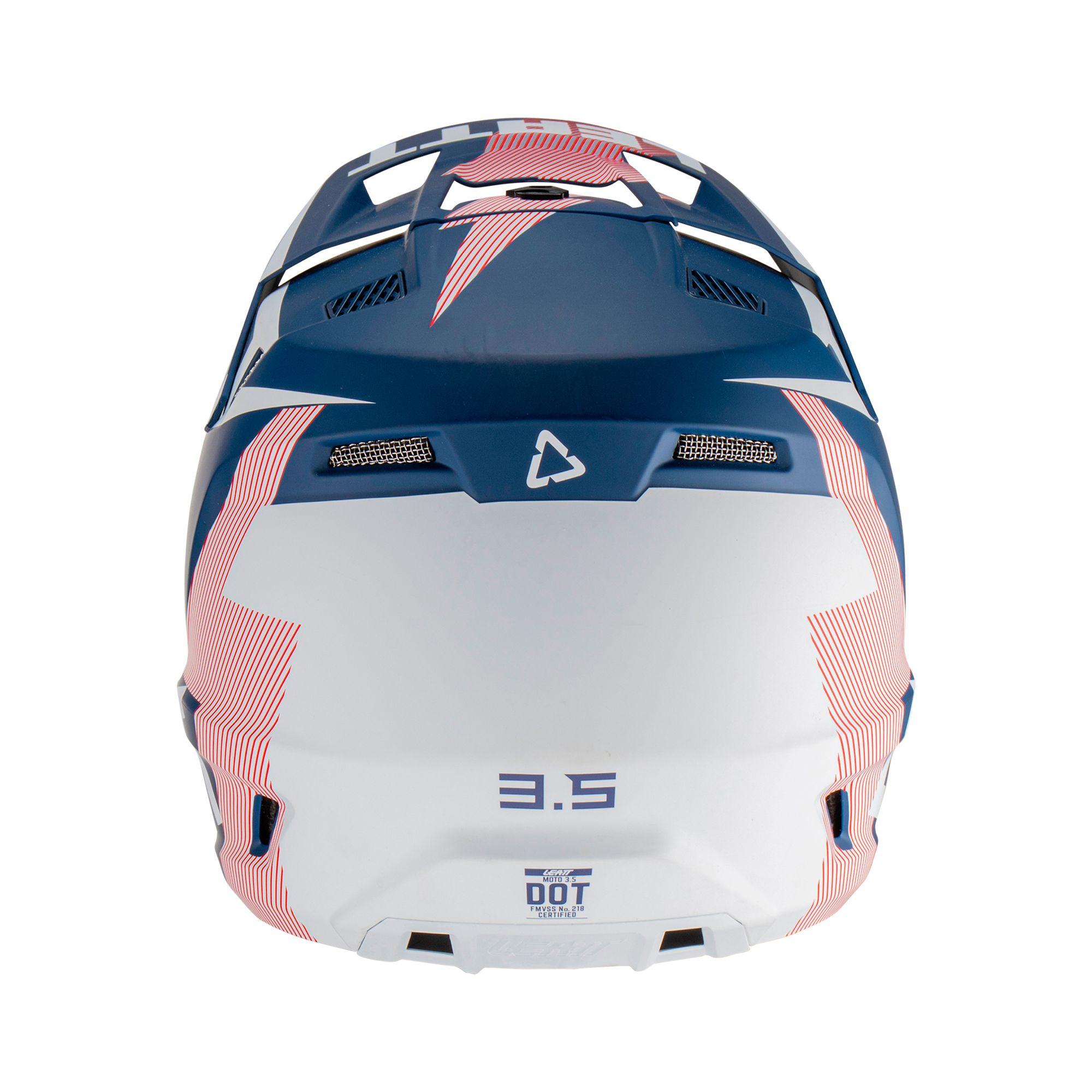 Kit Leatt Casco Con Antiparra Moto 3.5 V23 Royal XL-7