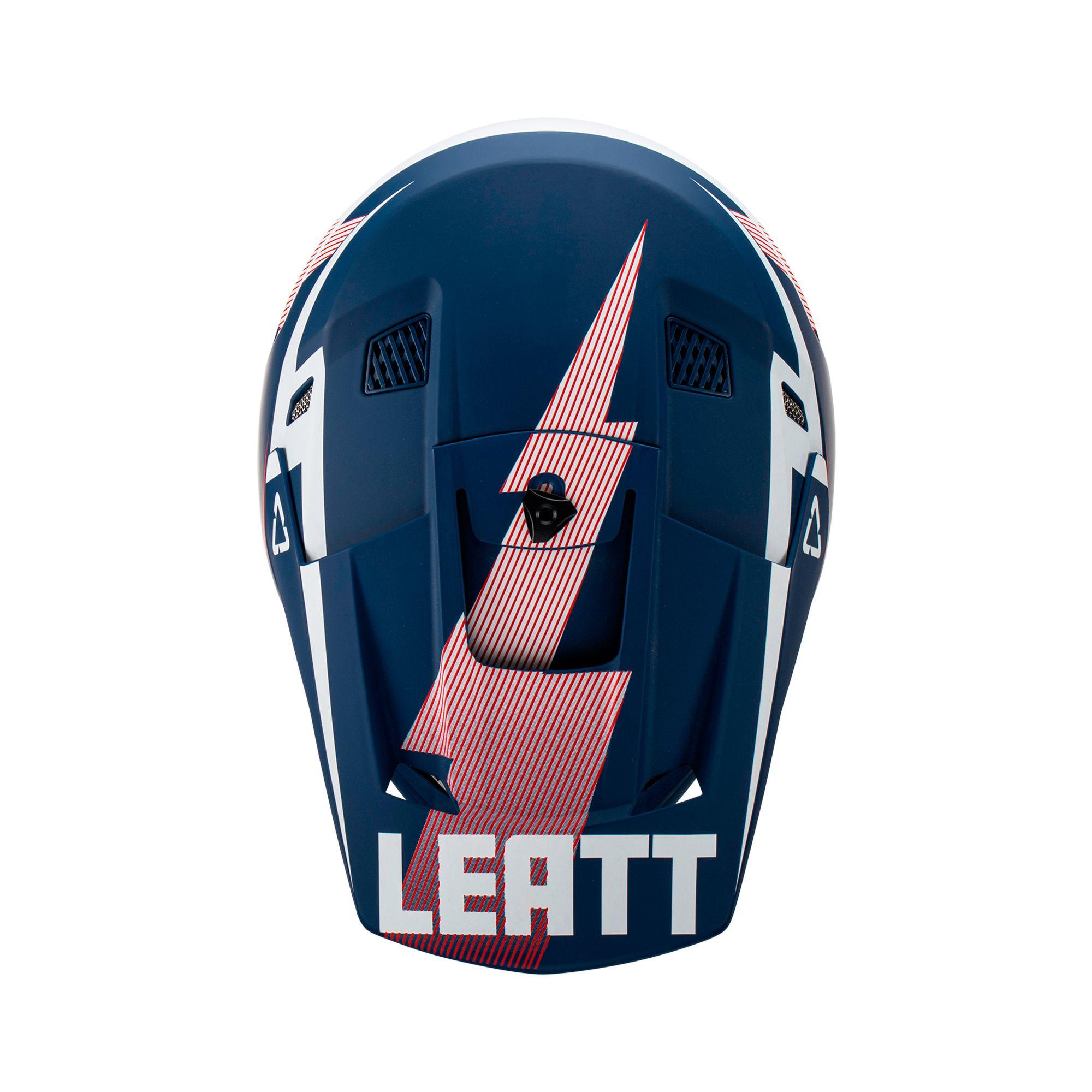 Kit Leatt Casco Con Antiparra Moto 3.5 V23 Royal XL-8