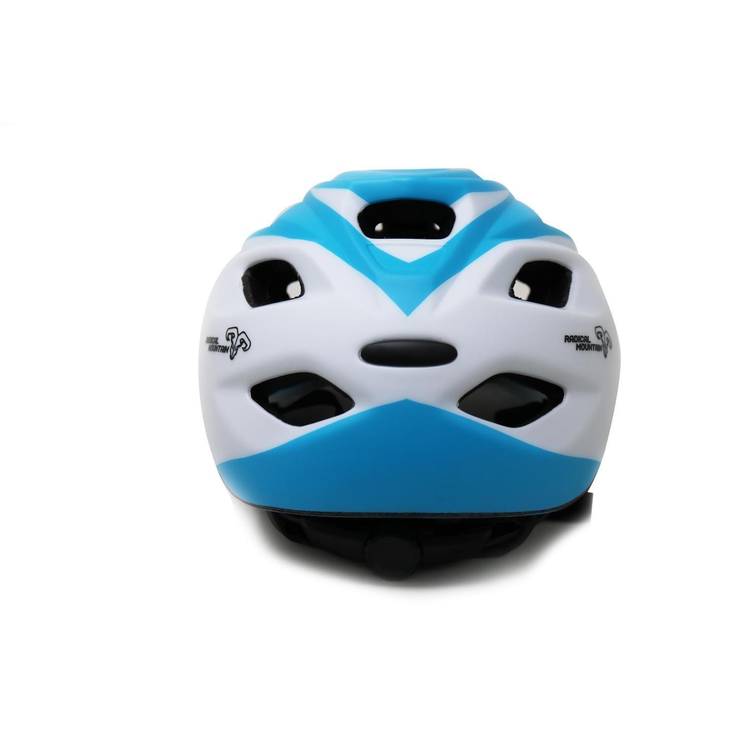 Casco Radical Mountain Enduro Gravity Azul Blanco L 58-59cm-2