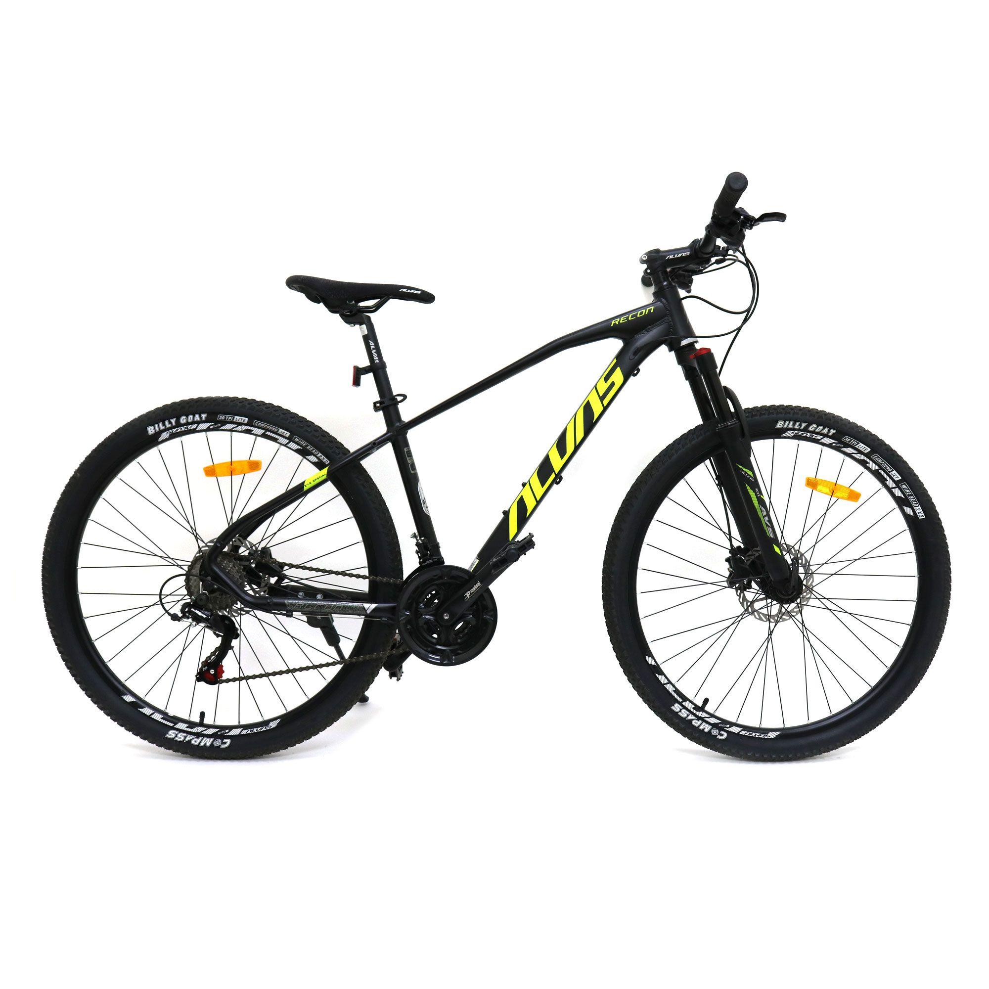Bicicleta Alvas 27.5 Recon 24 Velocidades Amarilla-0