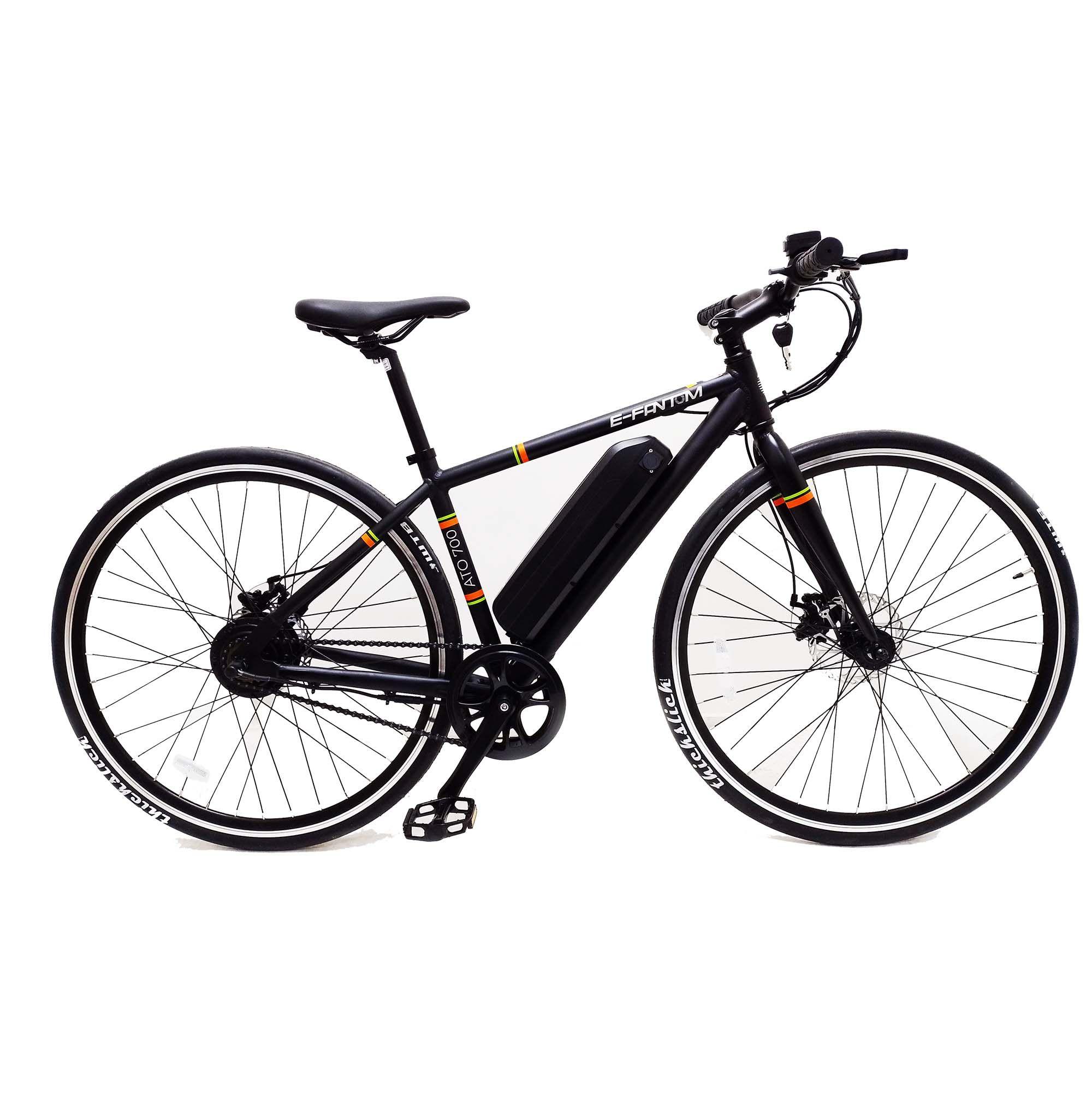 Bicicleta E-Bike E-Fantom 700X28C T48 Negro Fantom-0