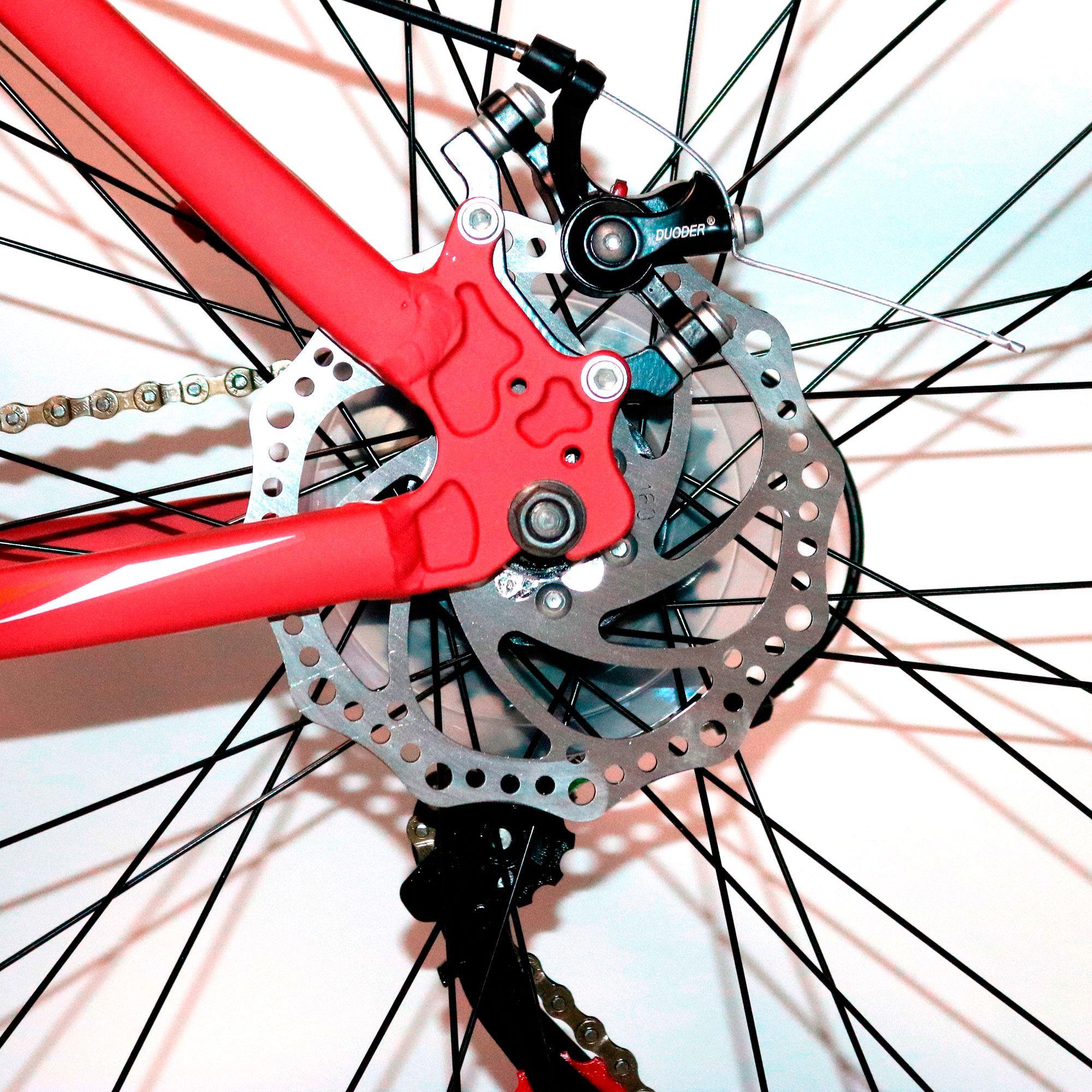 Bicicleta Phoenix MTB Aro 29" 21 Velocidades Freno Disco Rojo-5