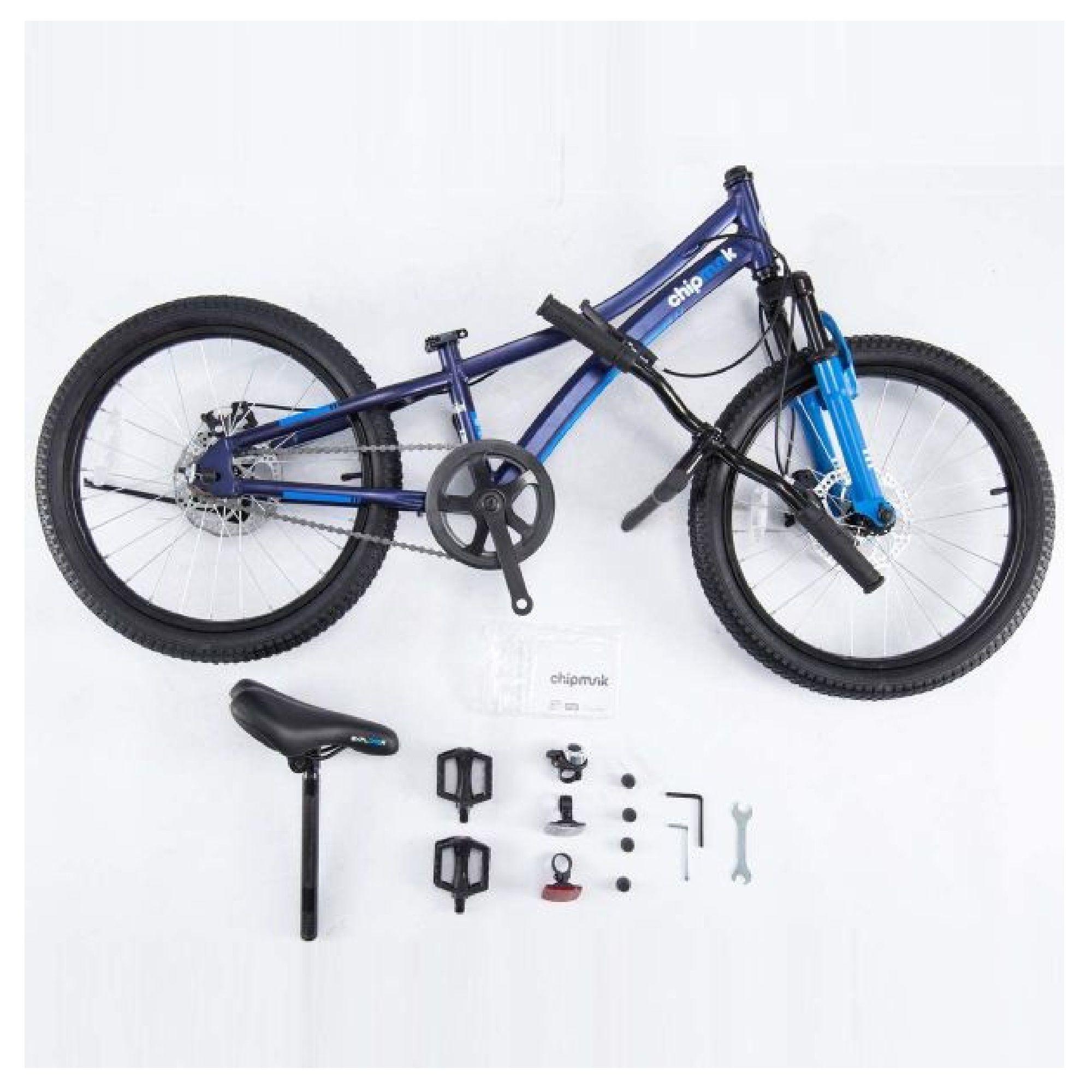 Bicicleta Royal Baby Chipmunk Explorer Disc 20"Azul-3
