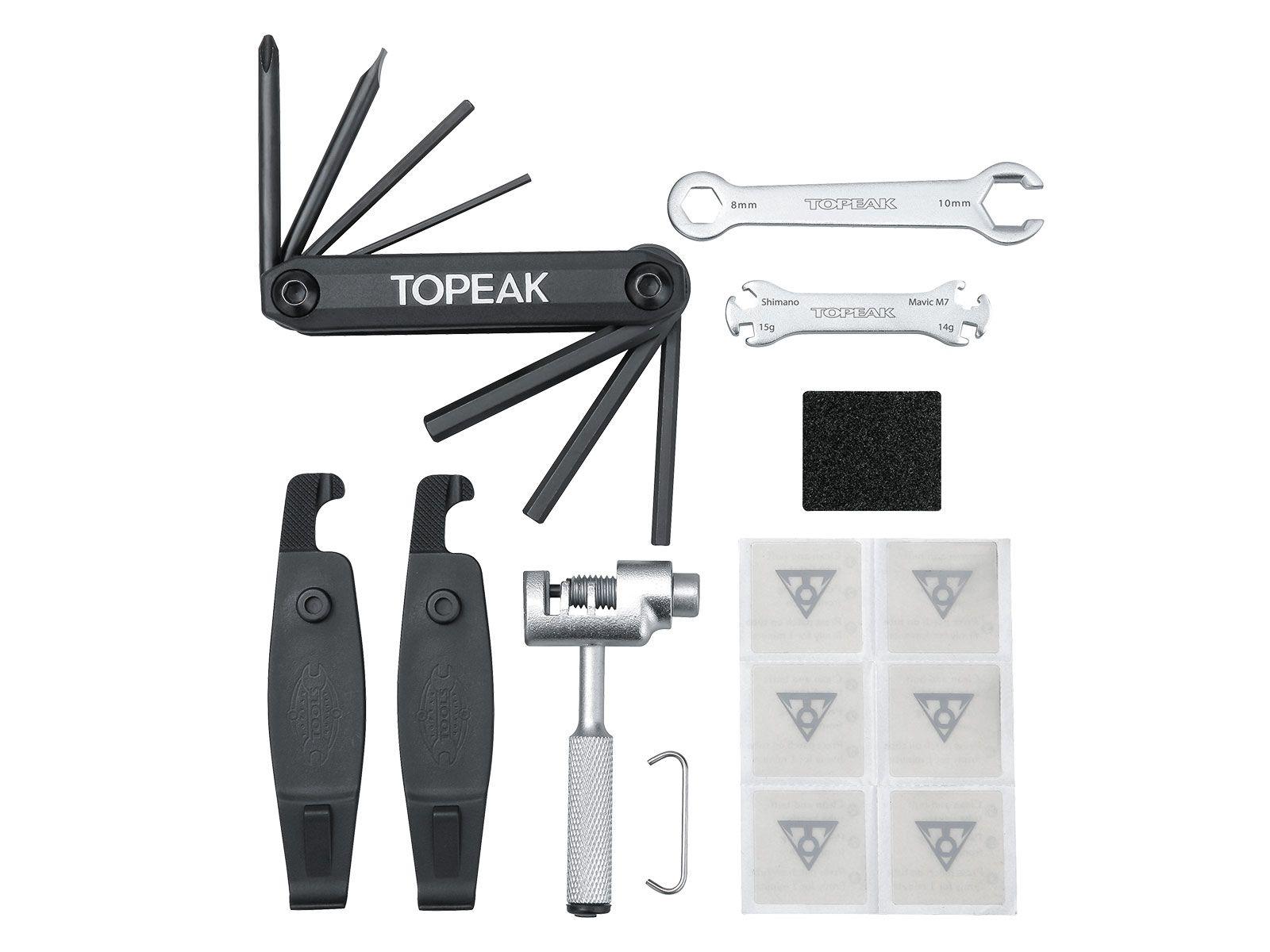 Bolso Topeak Inferior Asiento Repuestos Survival Wedge 2-4