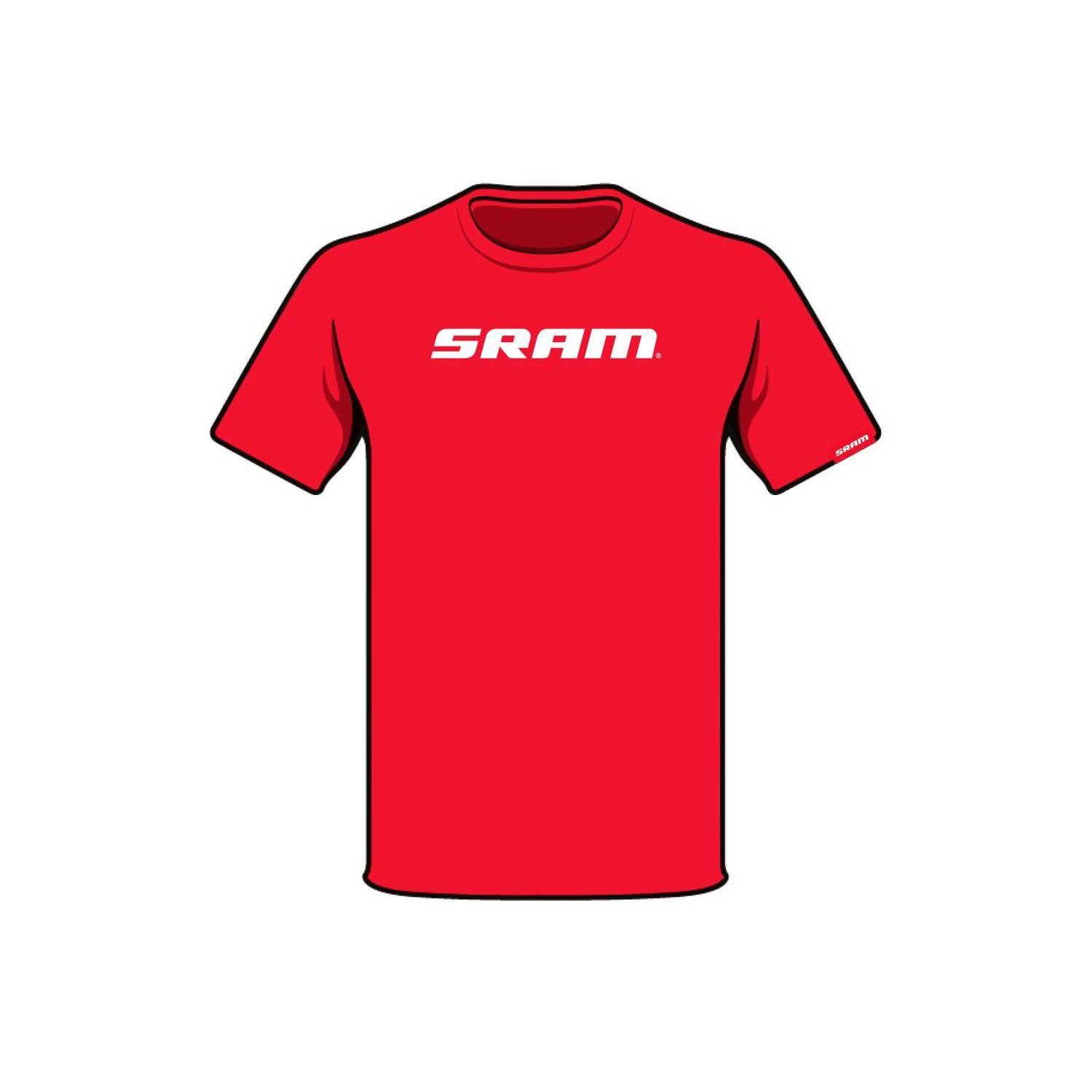 Polera SRAM Manga Corta Classic Rojo-3