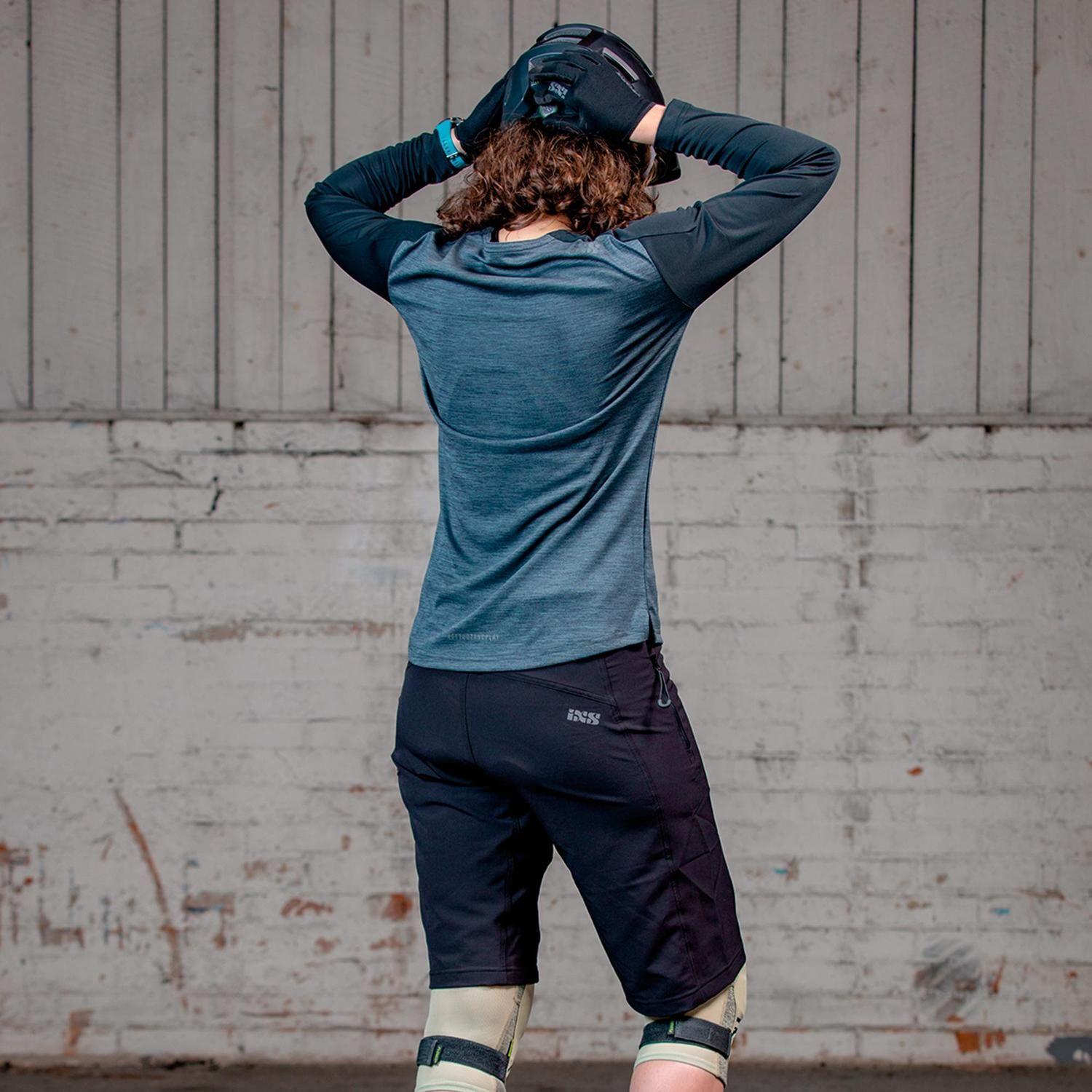 Short IXS Mujer Carve EVO Negro S-2