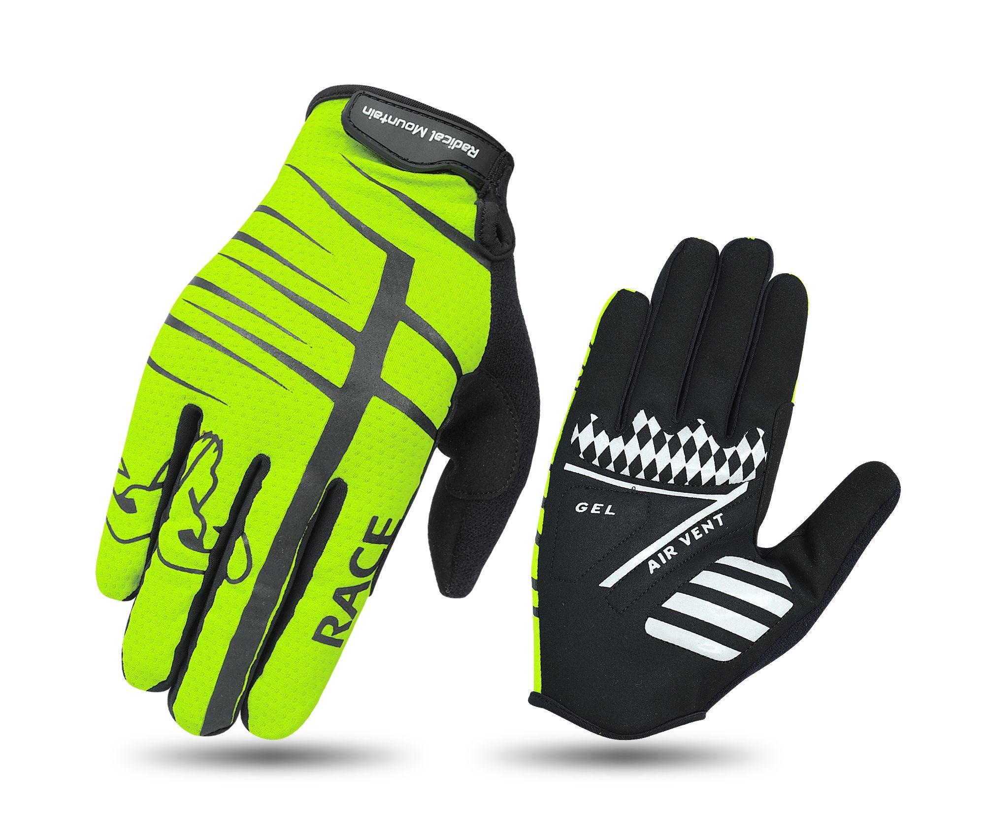 Guantes Radical Mountain Largo 1771 Verde/Negro L-0