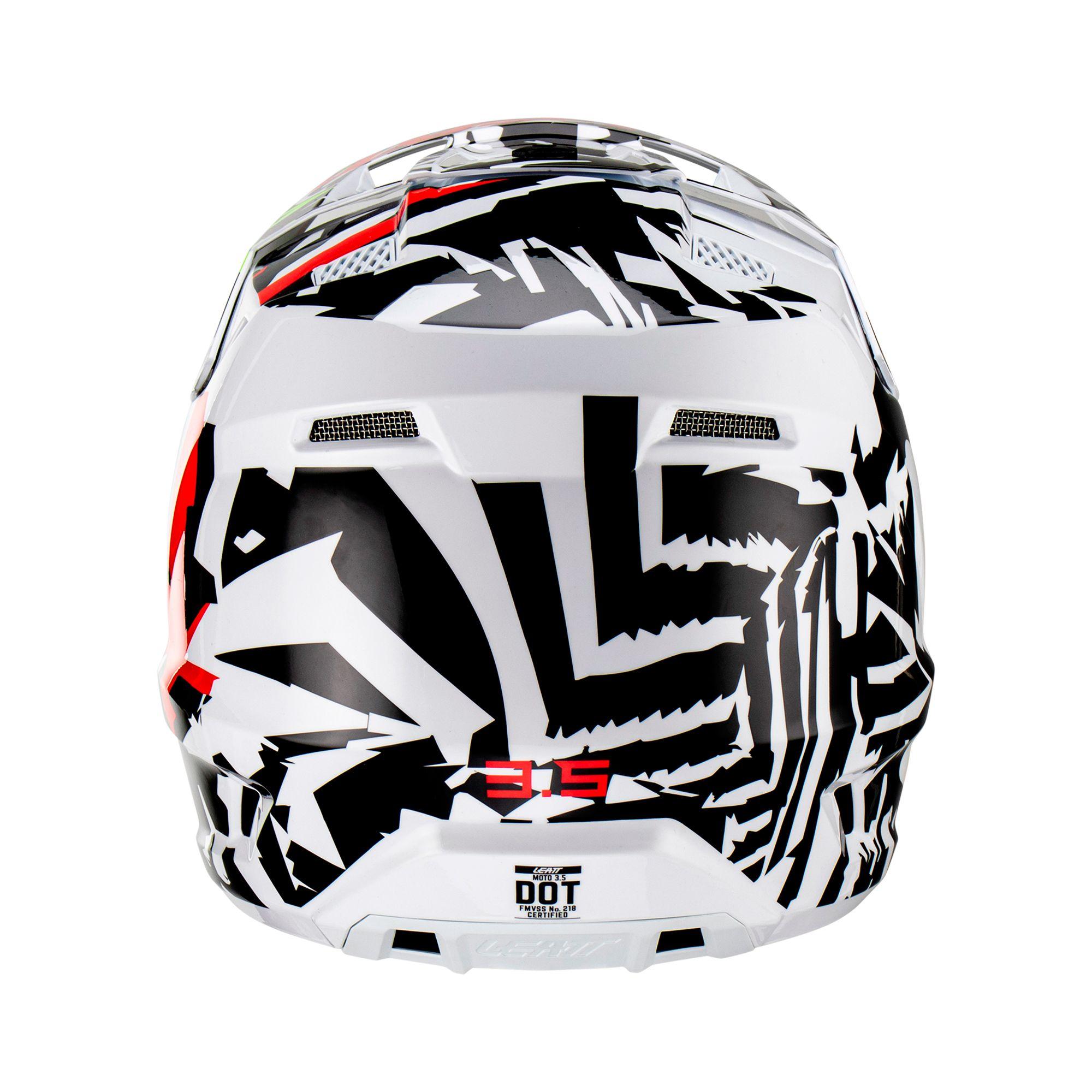 Kit Leatt Casco Con Antiparra Moto 3.5 V23 Zebra XL-2