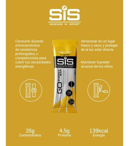 Caja 30 Barras SIS Go Energy Plátano Caramelo 40 g-2