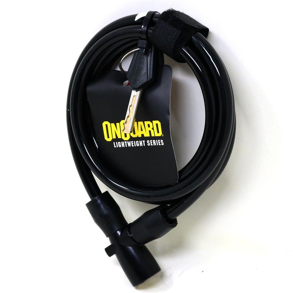 Candado OnGuard Llave Espiral Lightweight 150cmX8mm-3