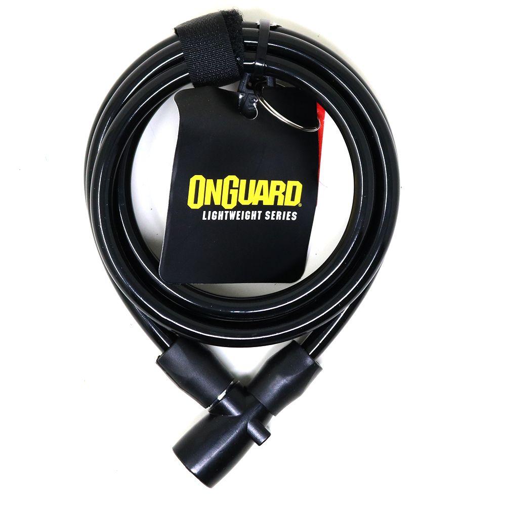 Candado OnGuard Llave Espiral Lightweight 150cmX8mm-4