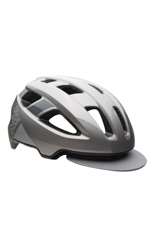Casco Urge Abierto Urbano Con Luz Strail Gris L/XL-6