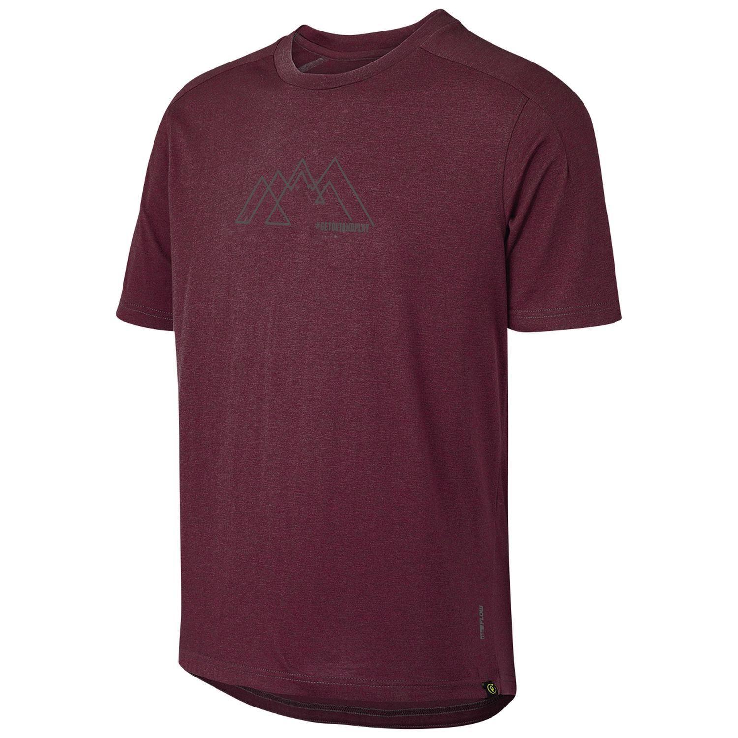 Polera IXS Infantil JR Flow Tech Getoutandplay Raisin KL-0