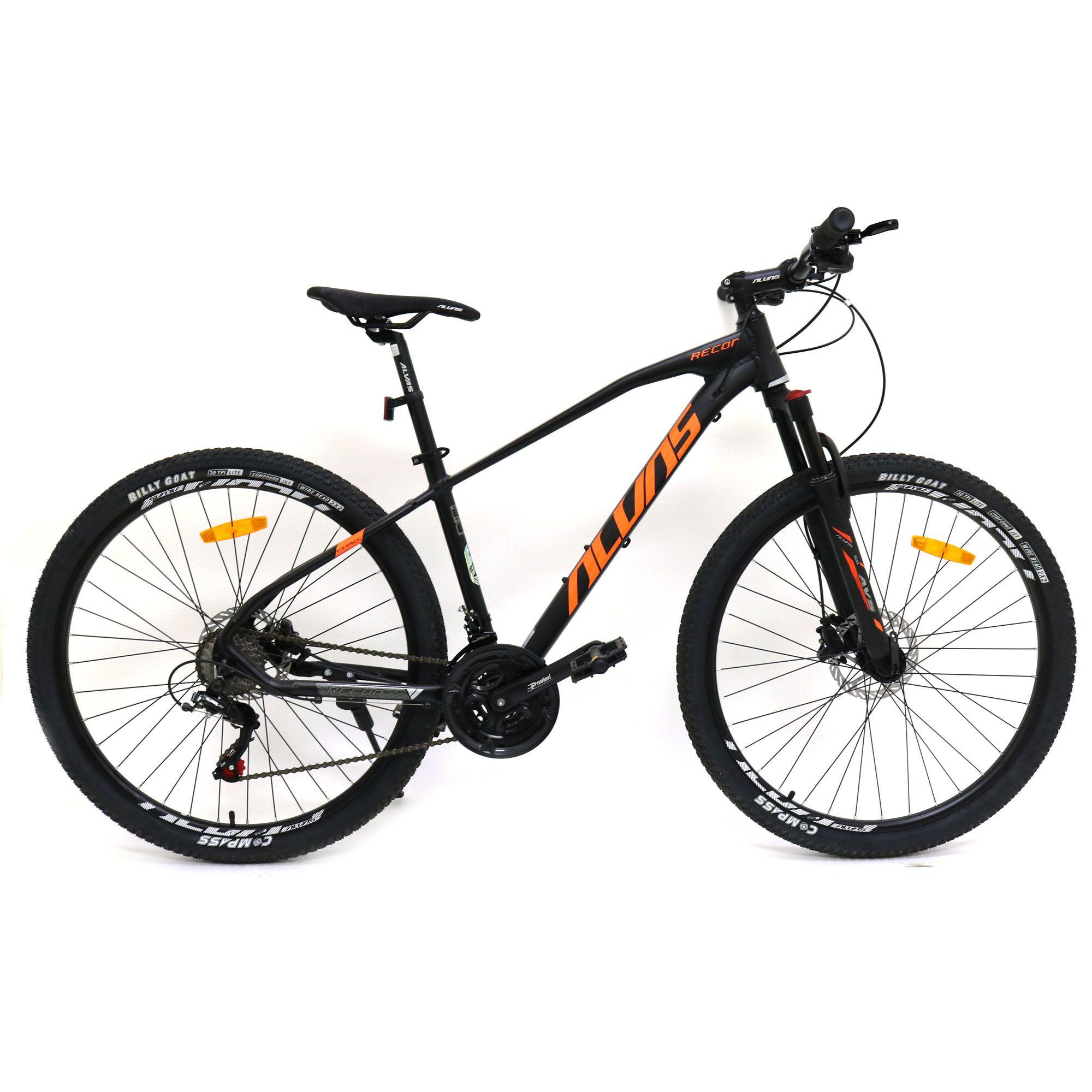 Bicicleta Alvas 27.5 Recon Hidráulica 24 Velocidades Naranja-0