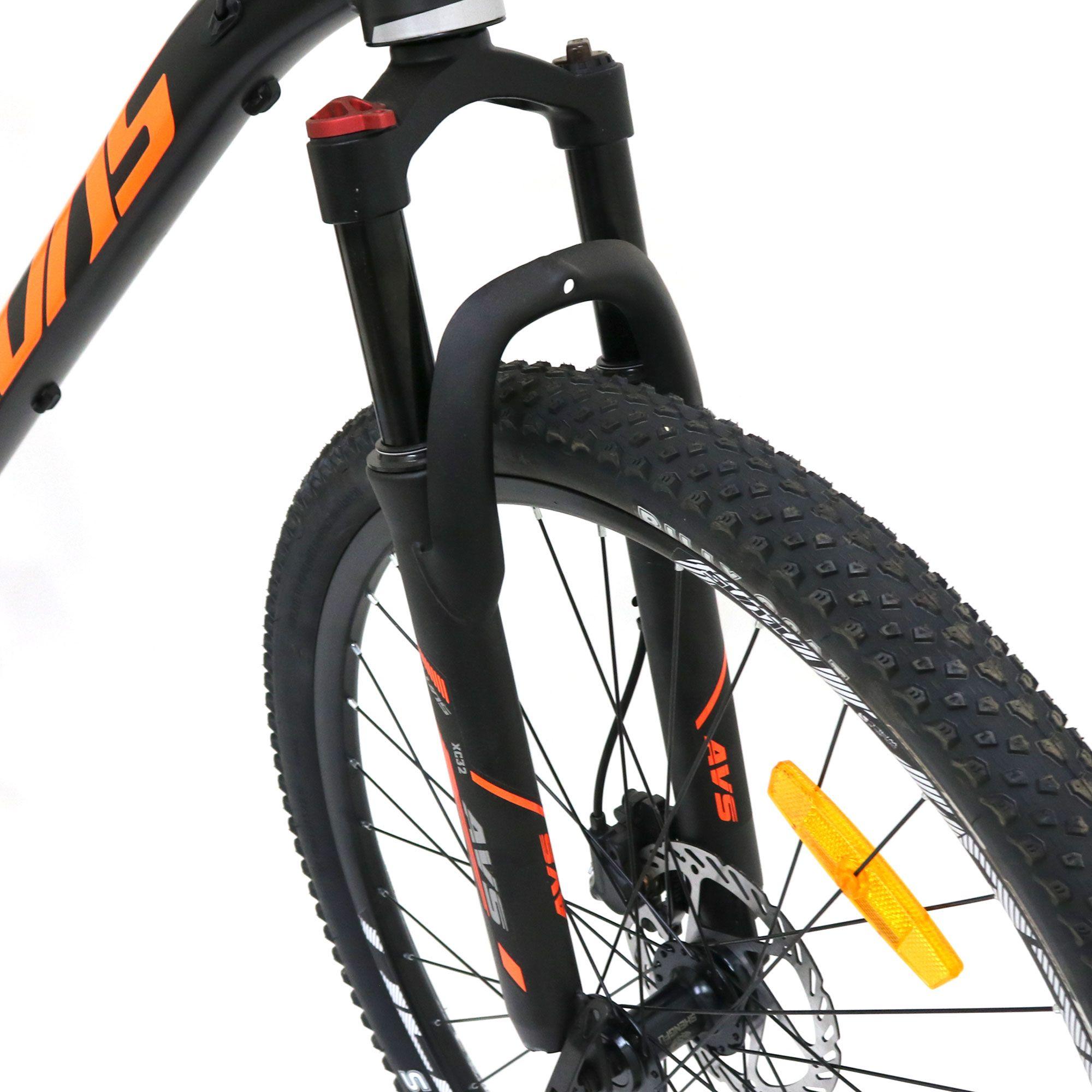 Bicicleta Alvas 27.5 Recon Hidráulica 24 Velocidades Naranja-2
