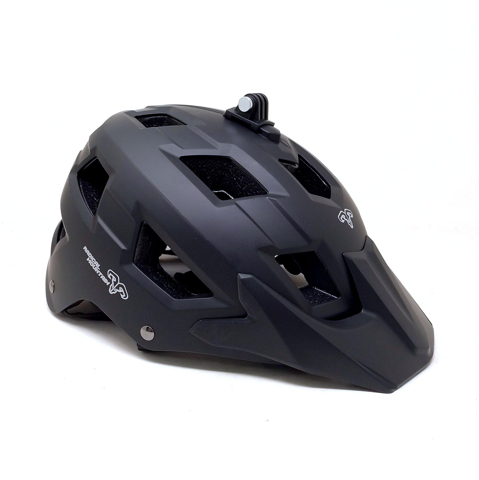 Casco Enduro Negro Mate L Radical Mountain-2