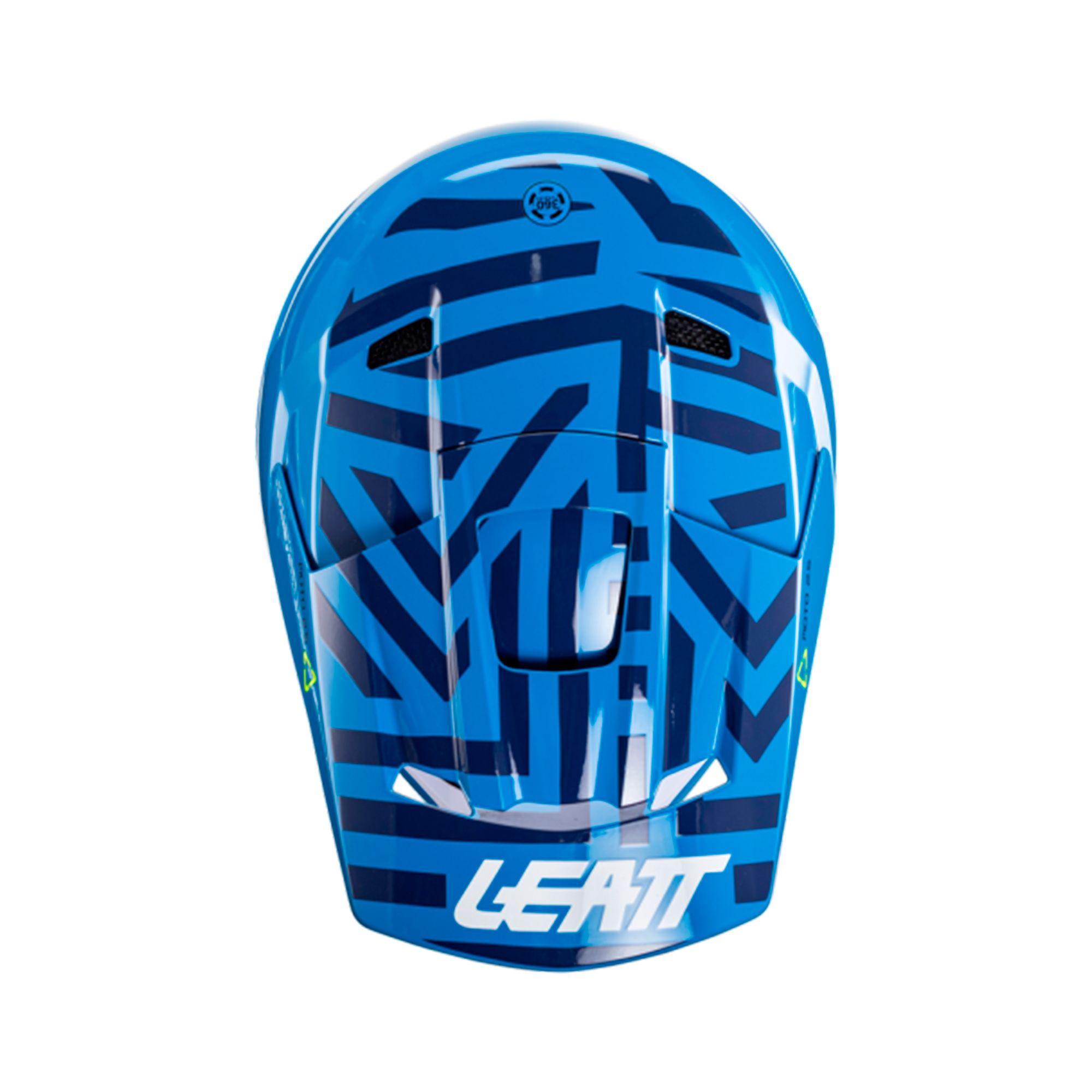 Casco Leatt Moto 2.5 V24 Cyan S 55-56cm-1