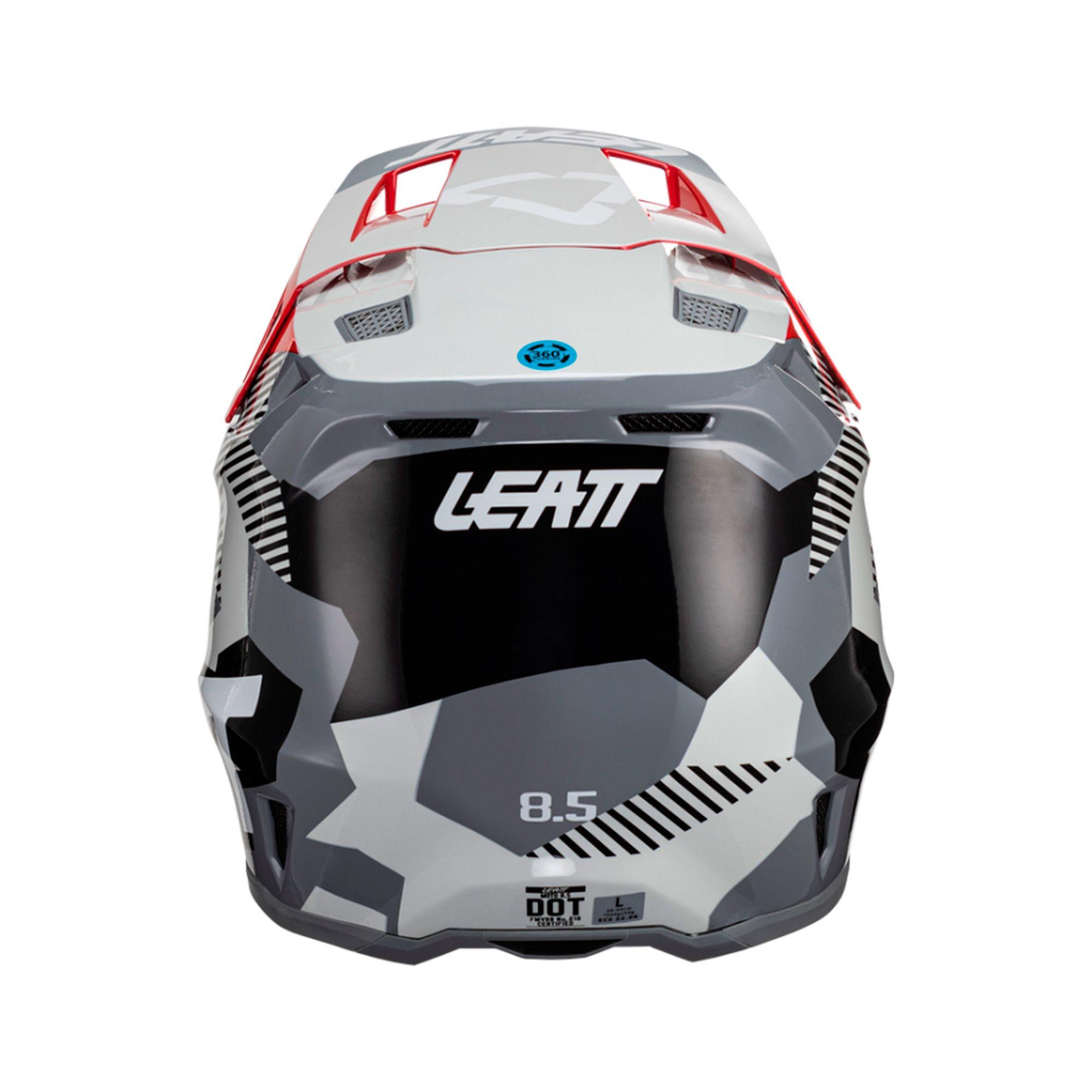 Kit Leatt Casco Con Antiparra Moto 8.5 V24 Forge S-2
