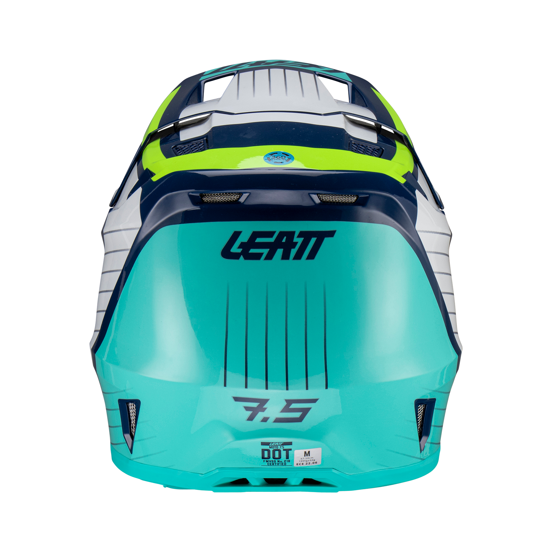 Kit Leatt Casco Con Antiparra Moto 7.5 V23 Azul M-2