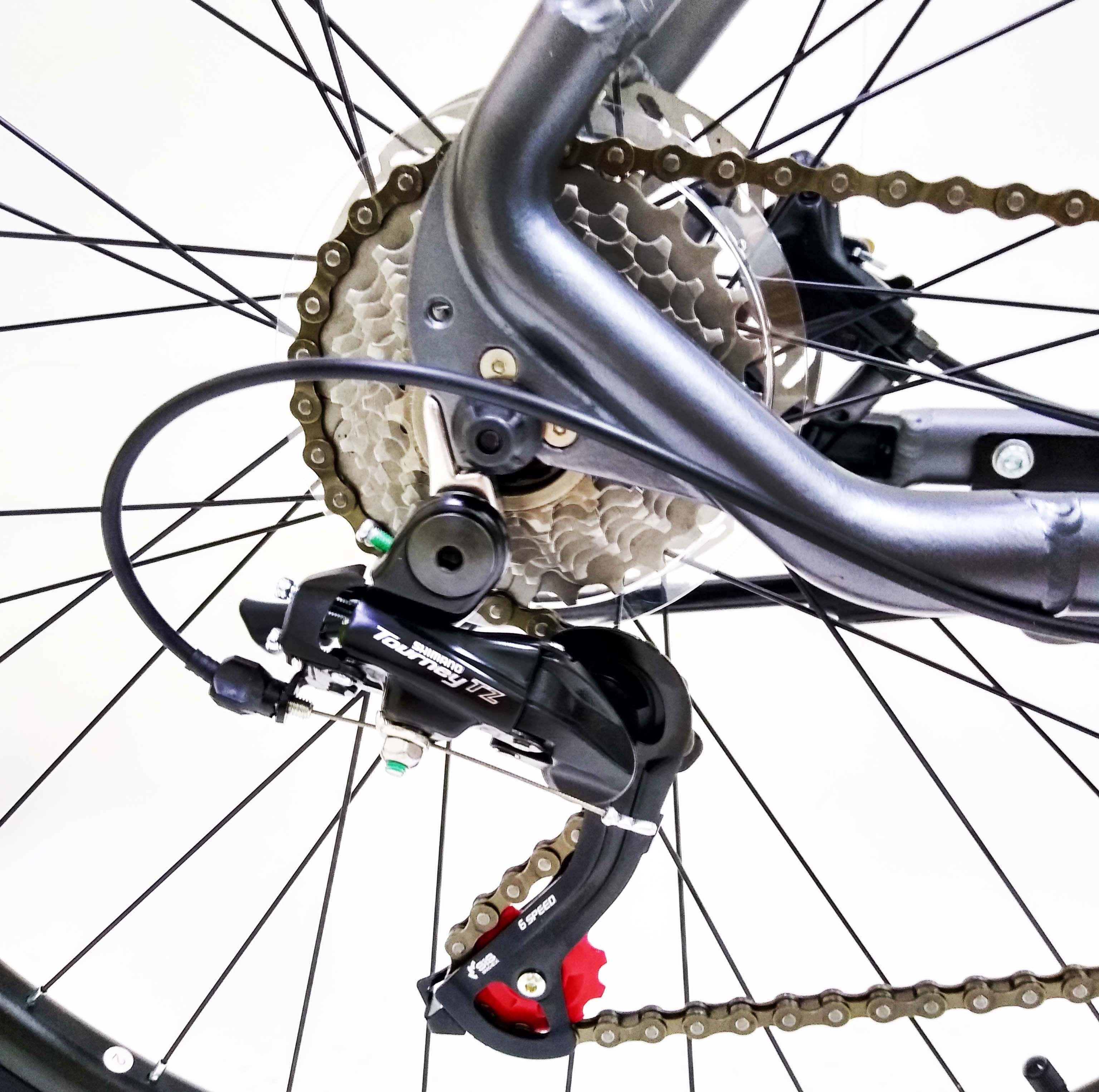 Bicicleta Alvas 27.5 Recon Hidráulica 24 Velocidades Gris-2