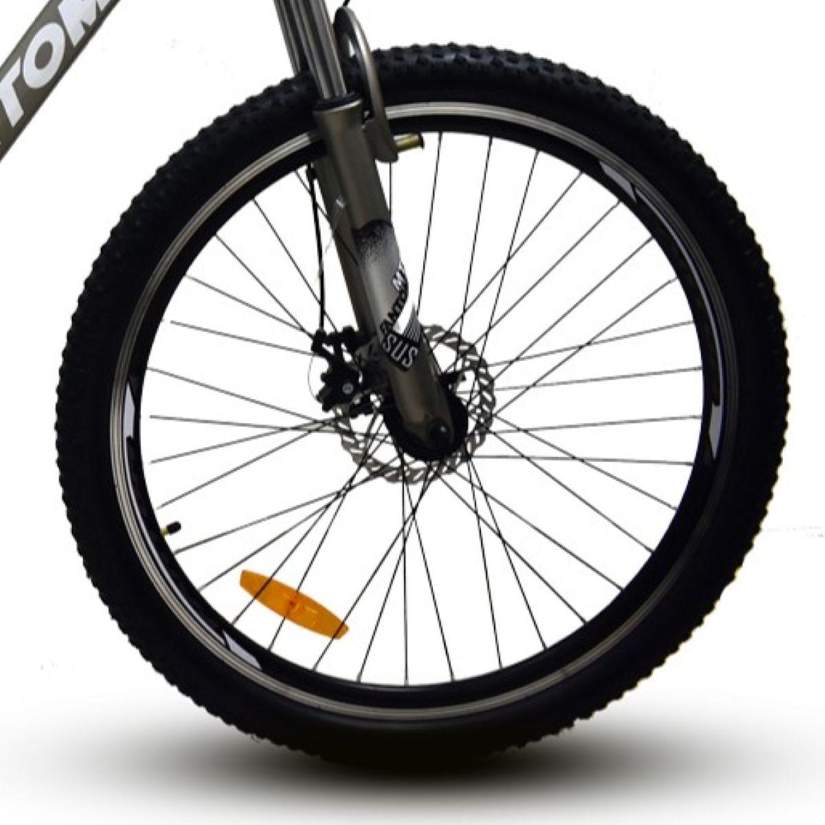 Bicicleta 27.5 MTB Aluminio Disc SH Gris/Blanco Fantom-2