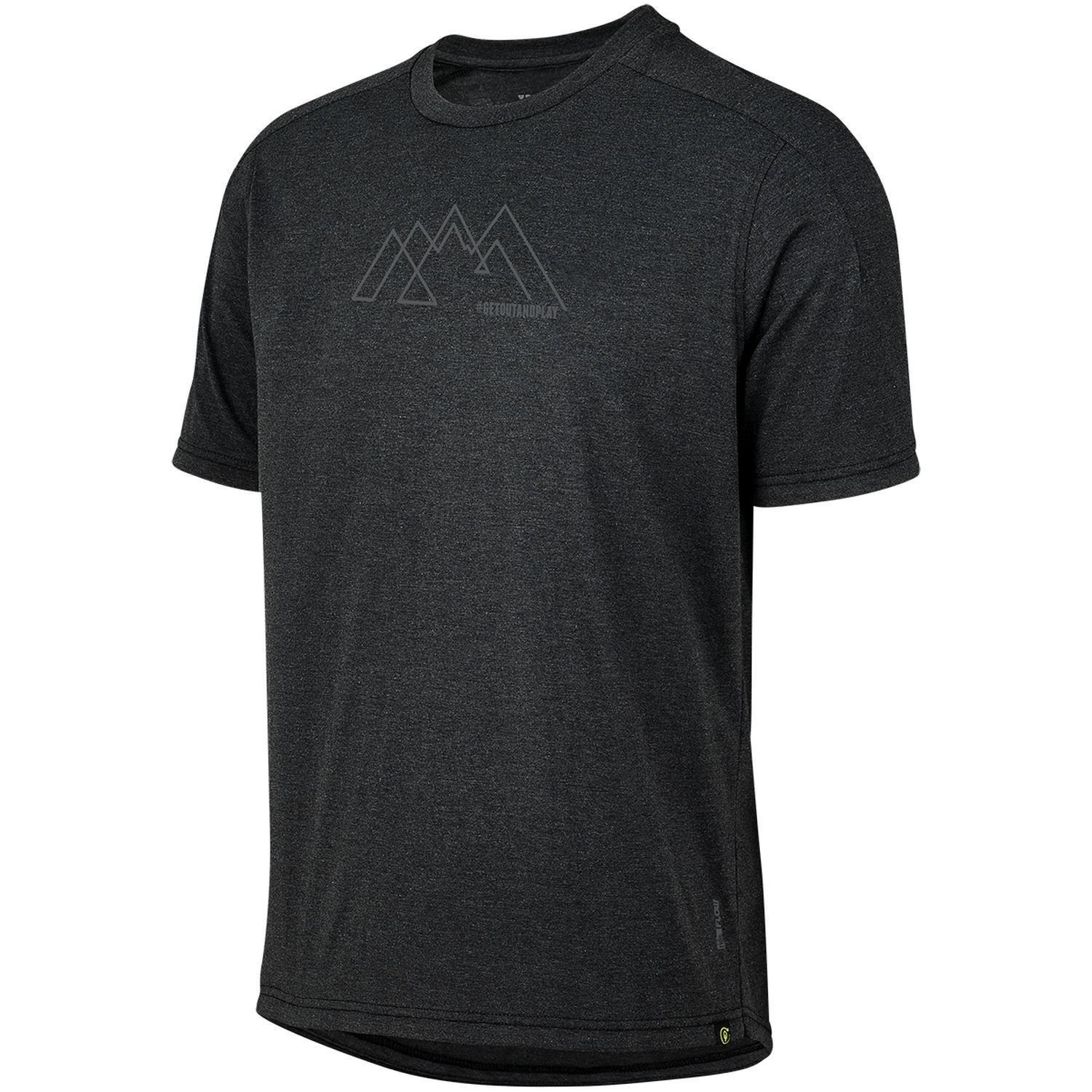 Polera IXS Infantil JR Flow Tech Getoutandplay Negro KL-0