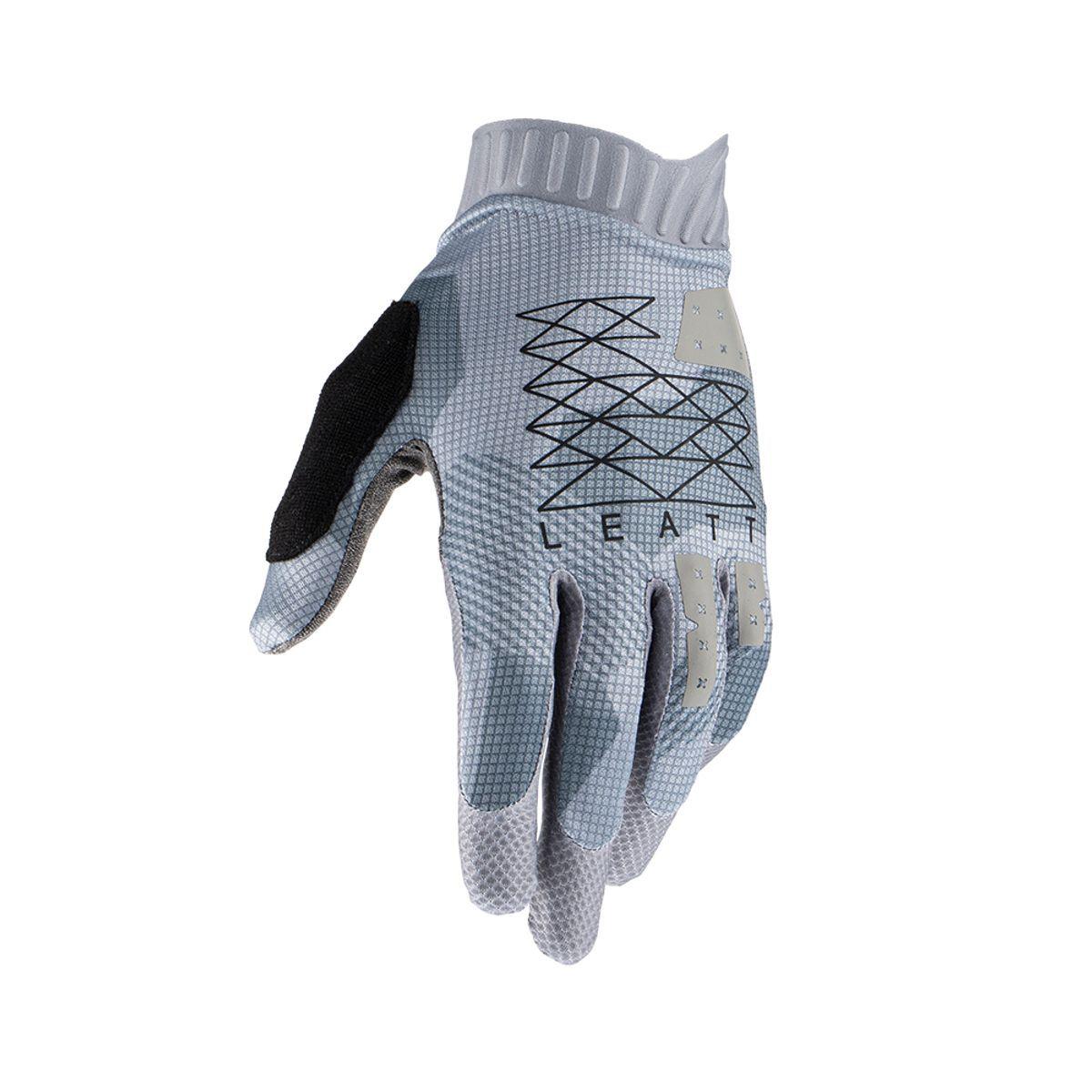 Guantes Leatt Bicicleta y Moto 1.0 GripR Titanium L 9EU 10US-1