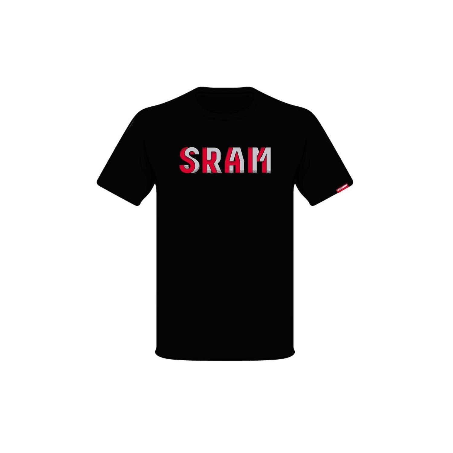 Polera SRAM Manga Corta S2203 Negro-3