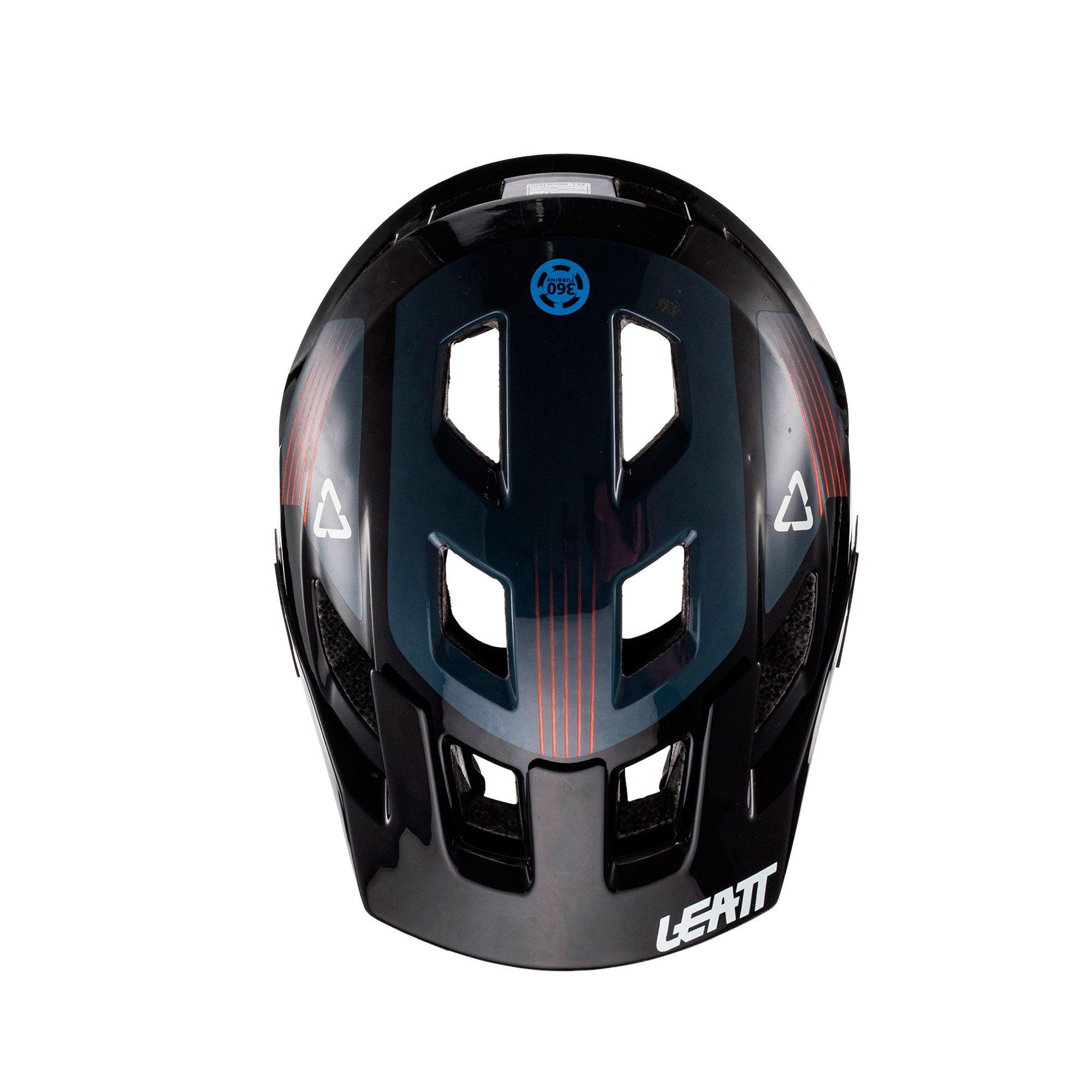 Casco Leatt Infantil MTB AllMtn 1.0 V22 Negro XS 50-54cm-1