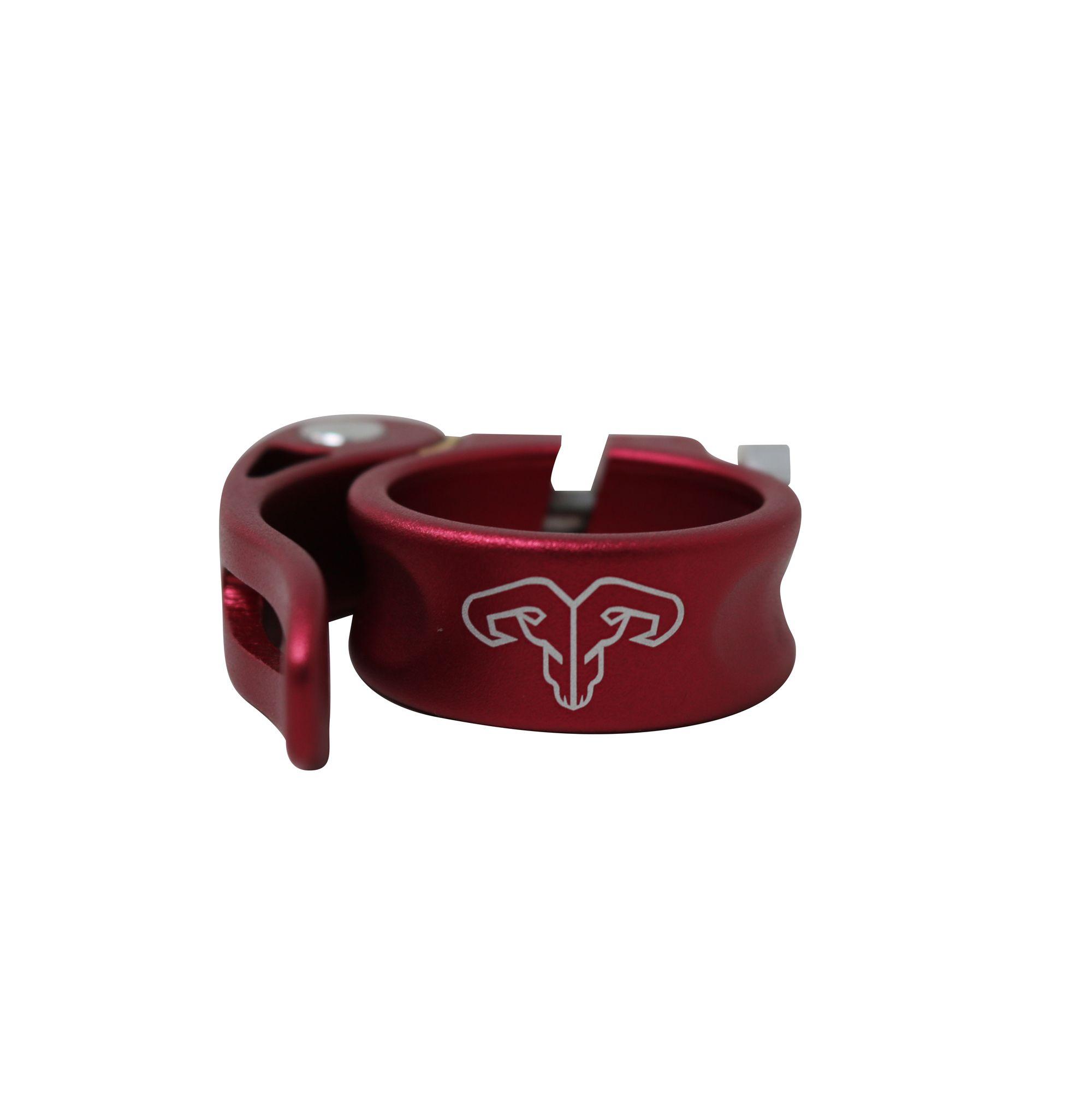Abrazadera Radical Mountain Collarín Bloqueo 31.8mm Rojo-1