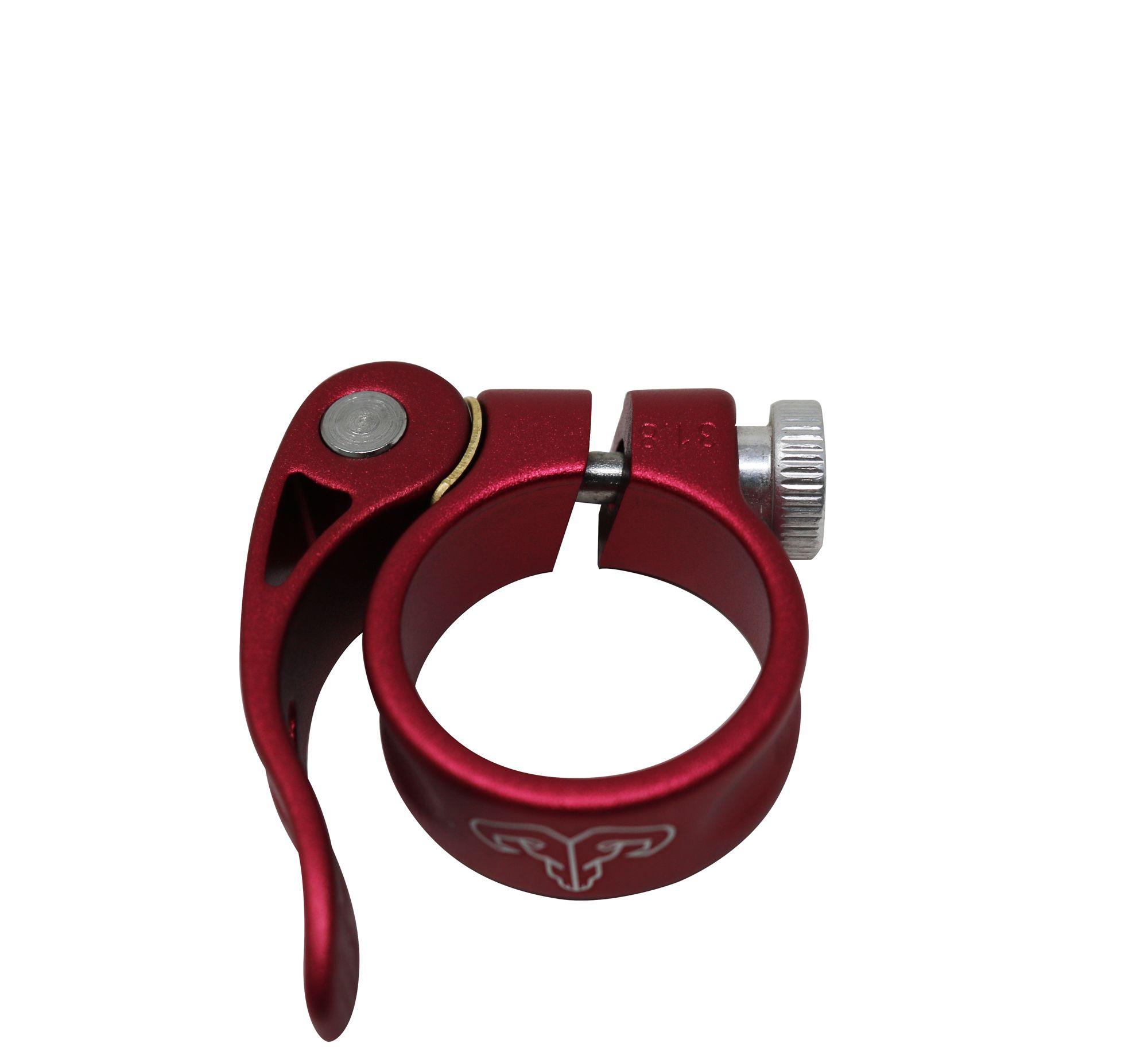 Abrazadera Radical Mountain Collarín Bloqueo 31.8mm Rojo-2