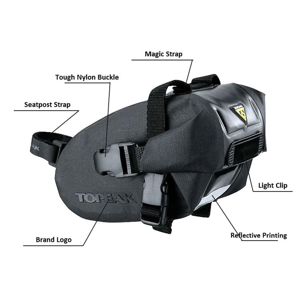 Bolso Topeak Inferior Asiento Drybag Wedge M-4