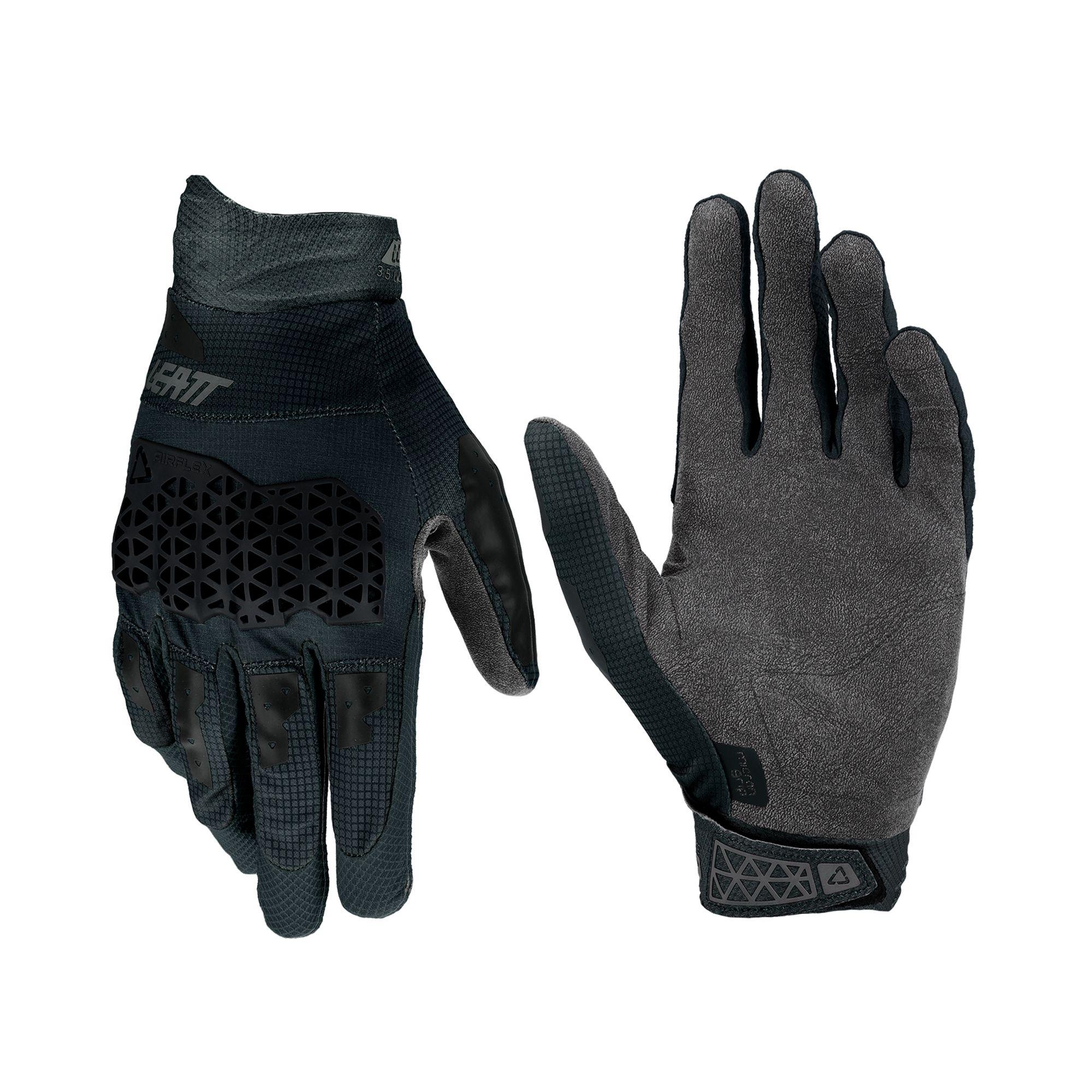 Guantes Leatt Bicicleta y Moto Lite 3.5 Negro L 10US-0