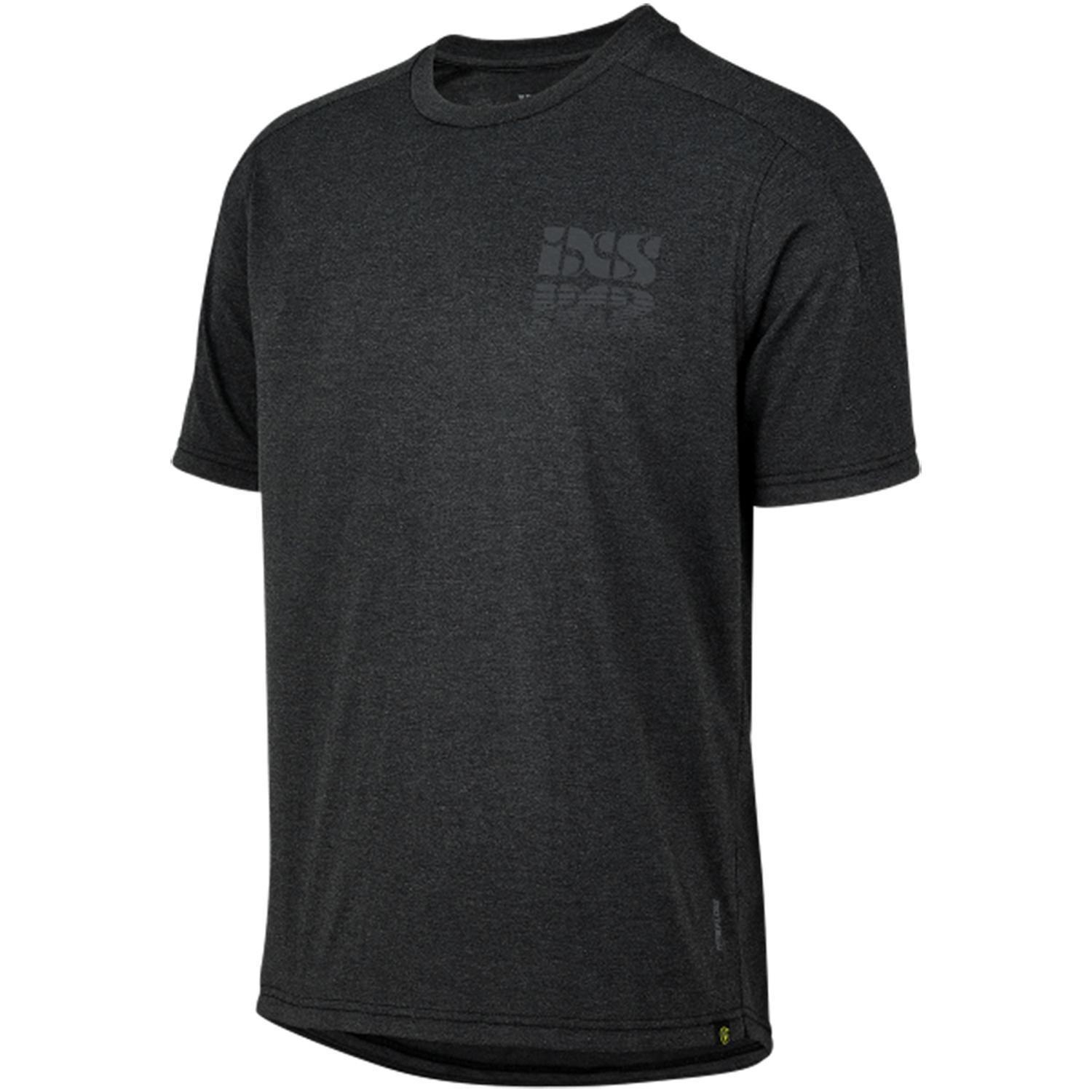 Polera IXS Infantil JR Flow Tech Espejo Negro-0
