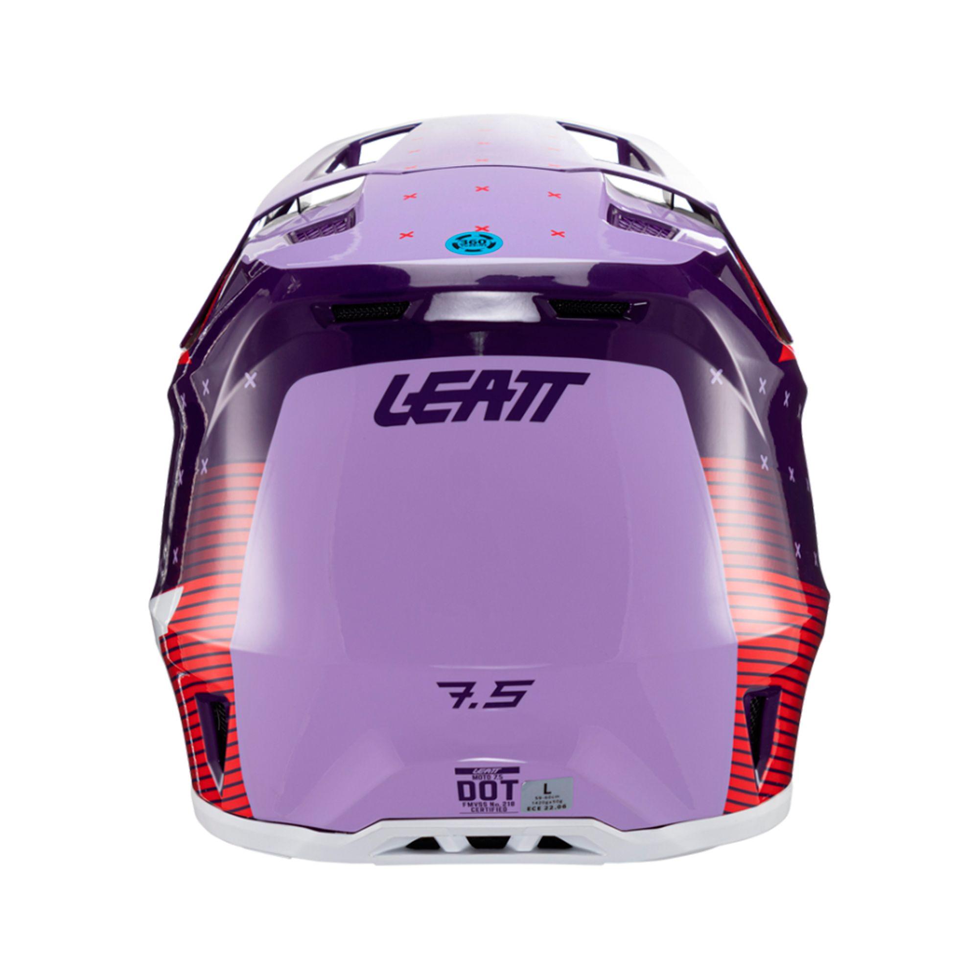 Kit Leatt Casco Con Antiparra Moto 7.5 V24 SunDown XL-7