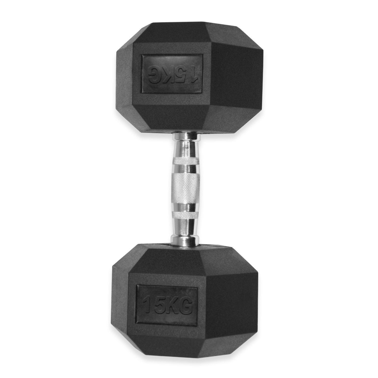 Mancuerna Acero 15 Kgs Senzo Fit-0