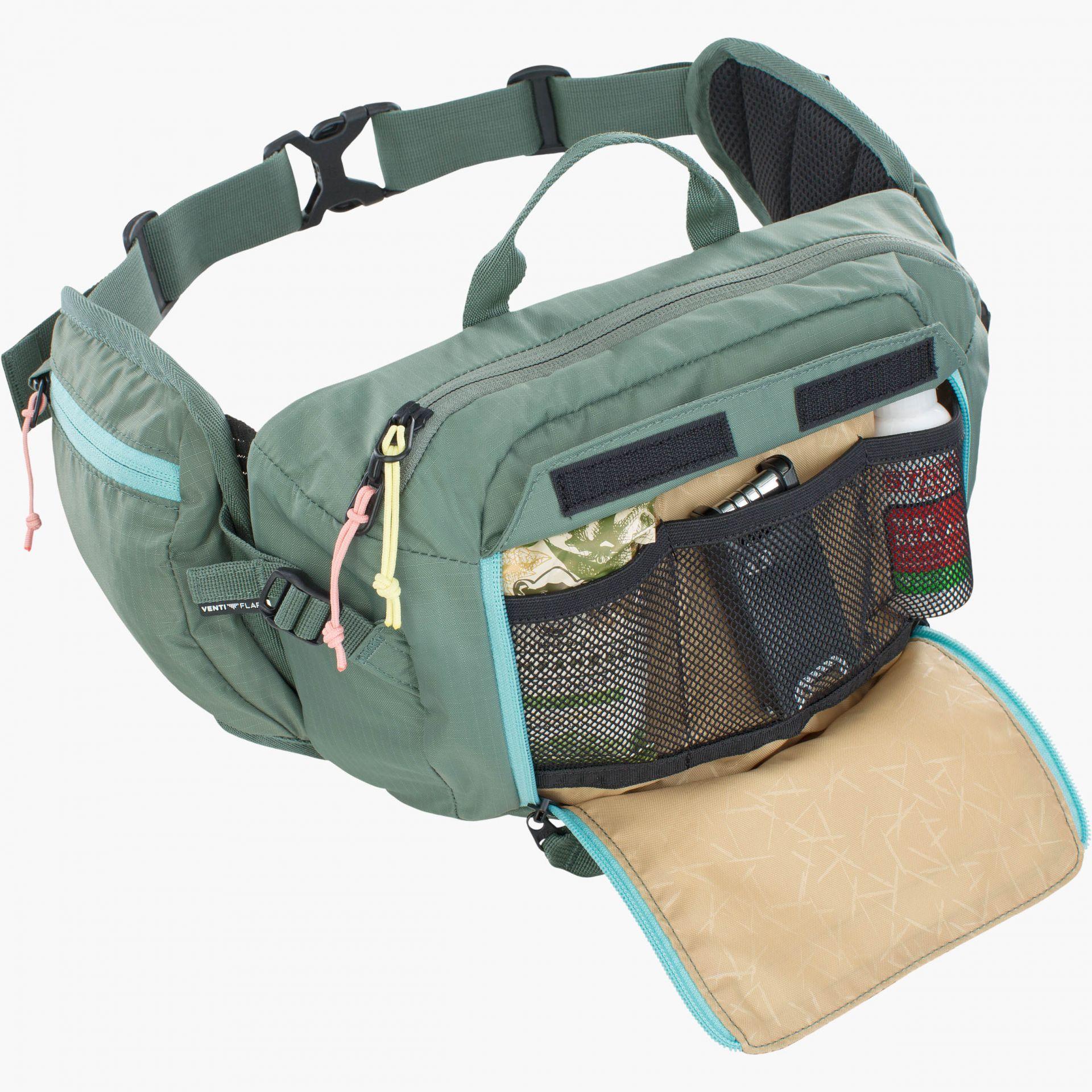 Banano Hip Pack 3L+1.5L blad Olive EVOC-2