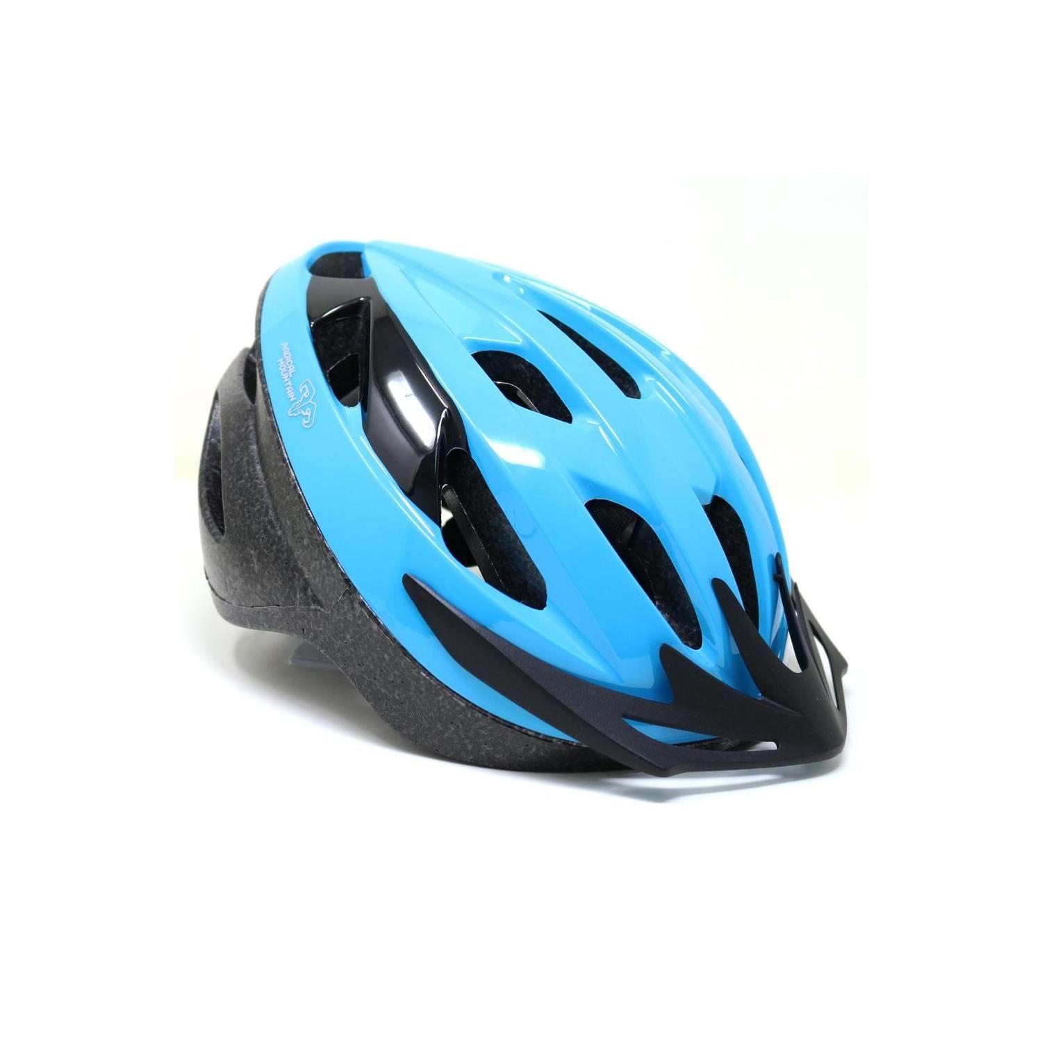 Casco Radical Mountain MTB NT Con Luz Azul Negro L 58-59cm-1