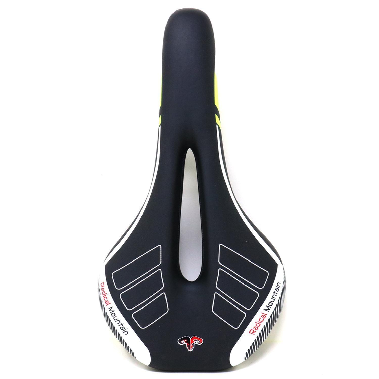 Asiento MTB Prost Negro/Amarillo Radical Mountain-2