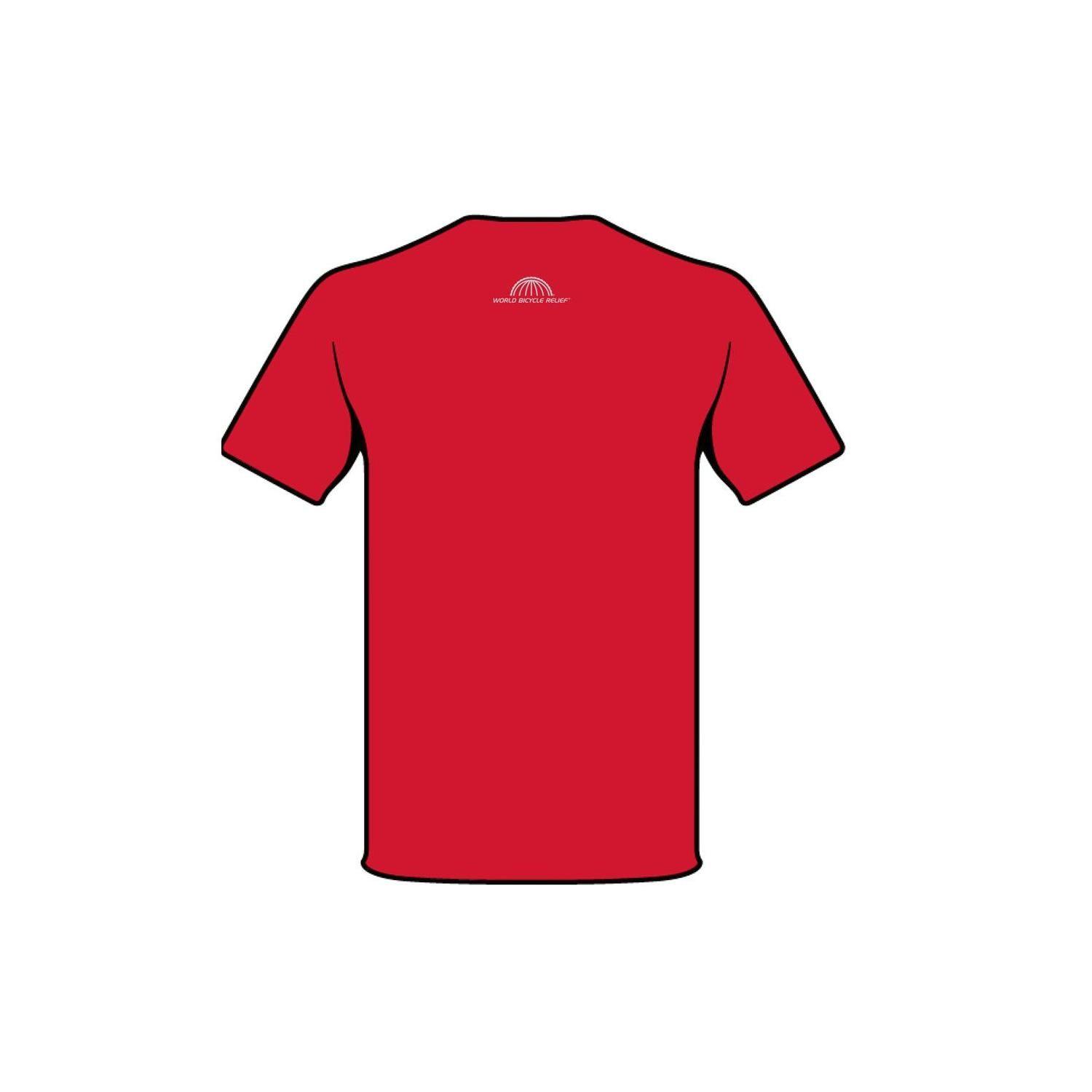 Polera SRAM Manga Corta S2203 Rojo-4