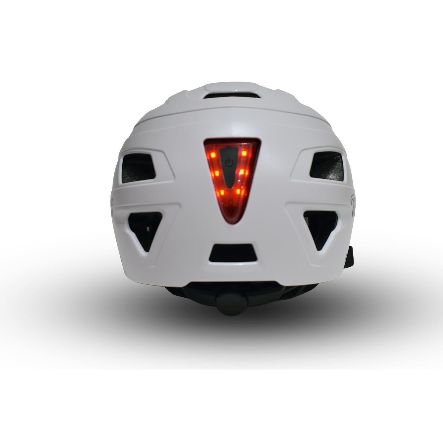 Casco Radical Mountain Urbano Con Luz Blanco L 58-59cm-2